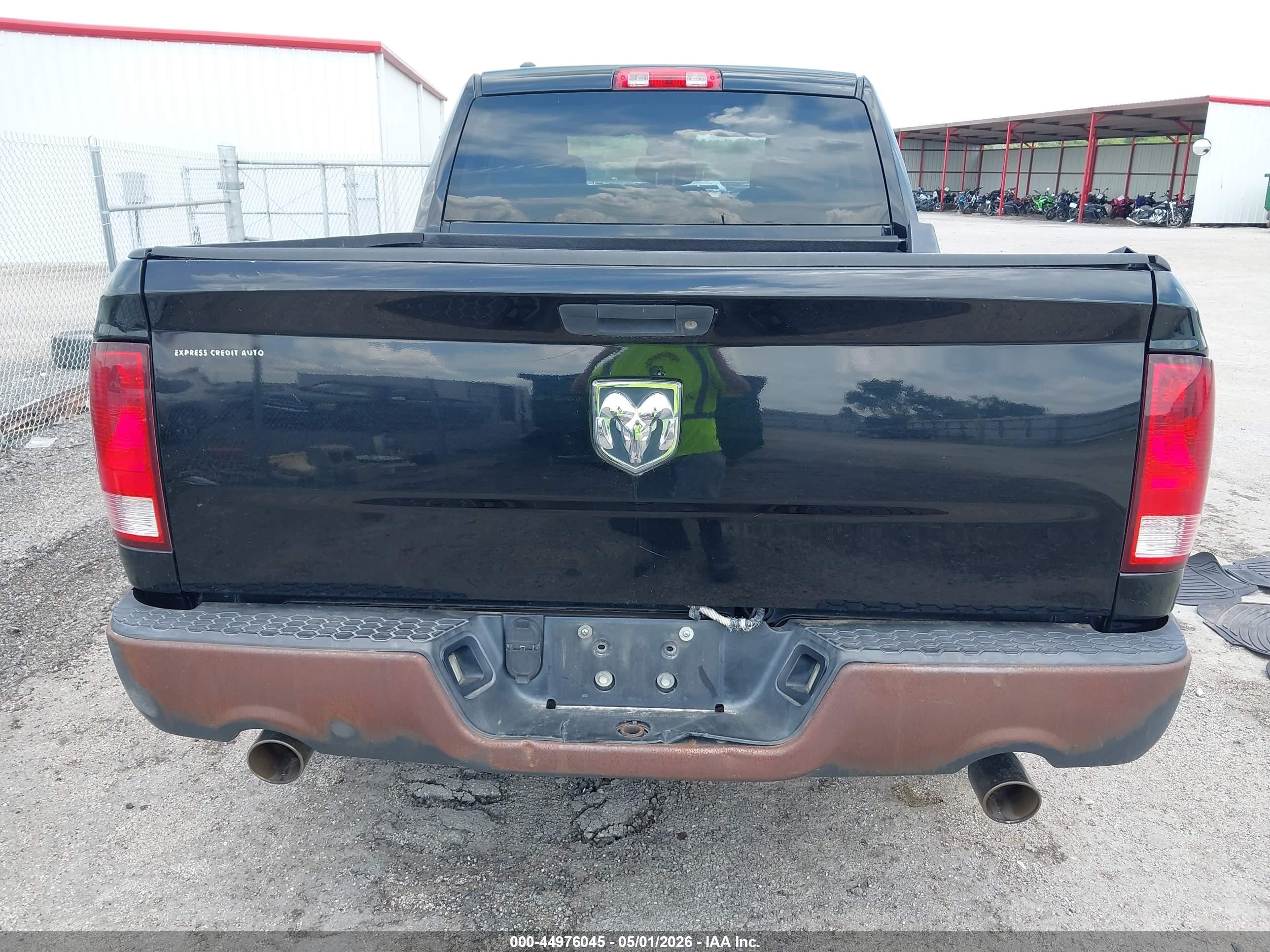 2013 Ram 1500 Express Black vin: 1C6RR6FT0DS586928
