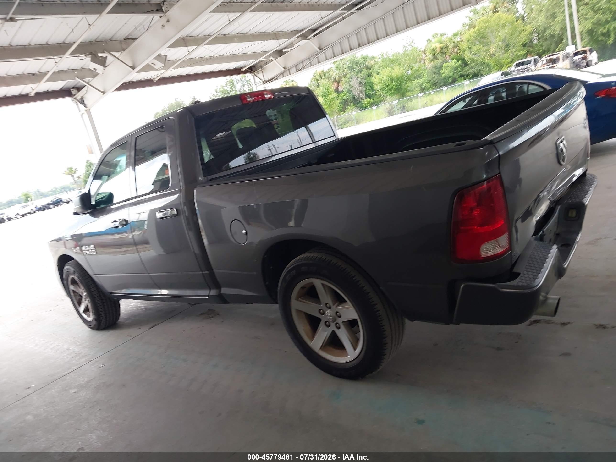 2014 Ram 1500 Express Gray vin: 1C6RR6FT0ES396712