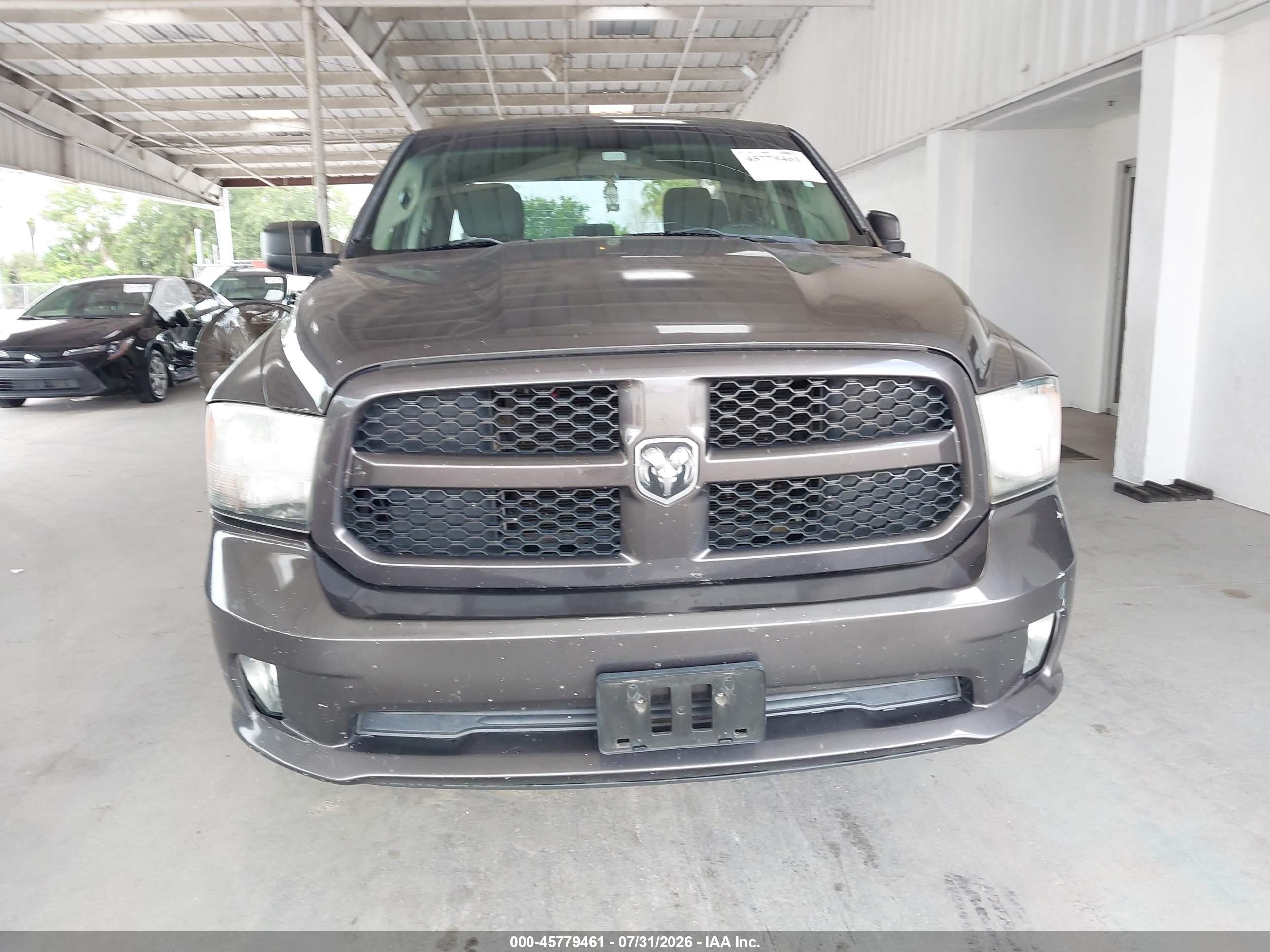 2014 Ram 1500 Express Gray vin: 1C6RR6FT0ES396712