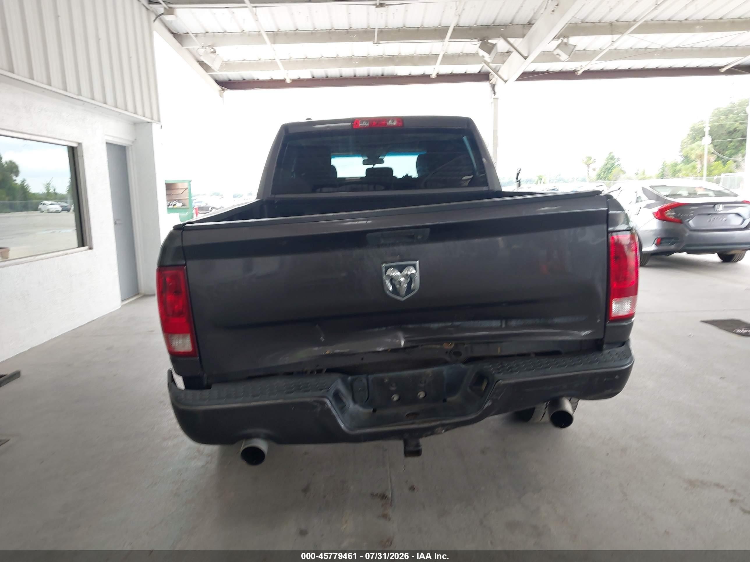 2014 Ram 1500 Express Gray vin: 1C6RR6FT0ES396712