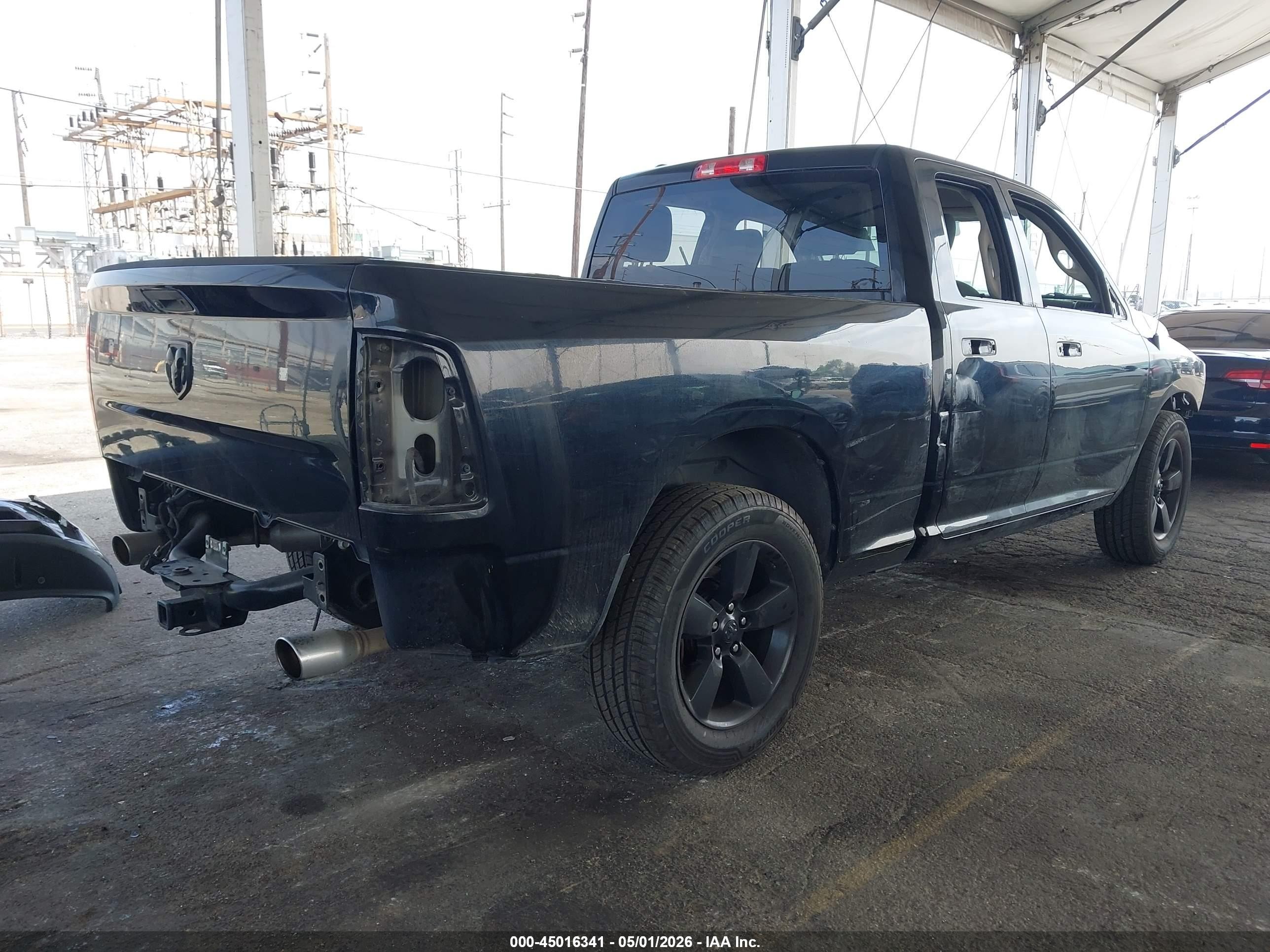 2014 Ram 1500 Express Black vin: 1C6RR6FT0ES448307