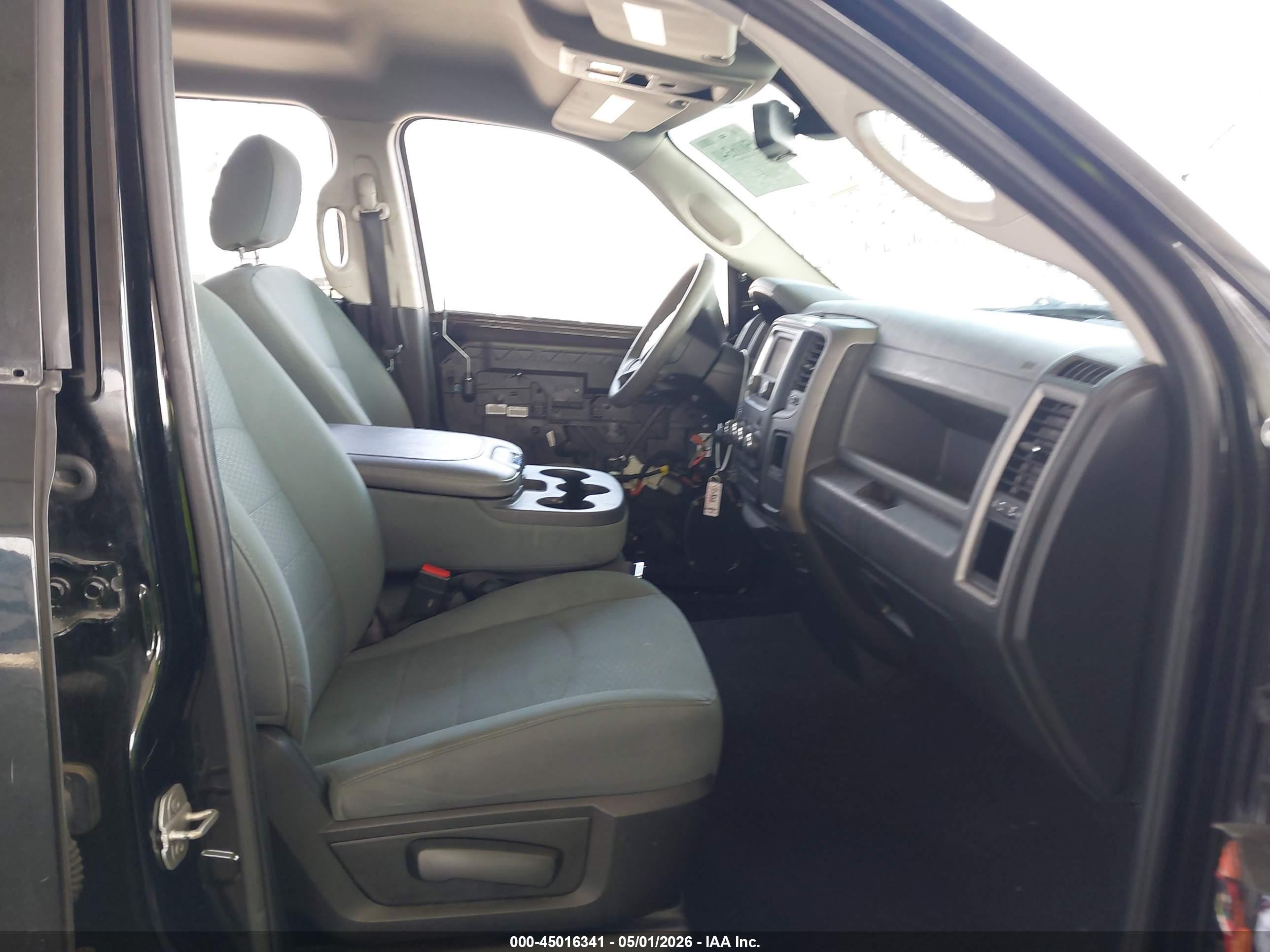 2014 Ram 1500 Express Black vin: 1C6RR6FT0ES448307