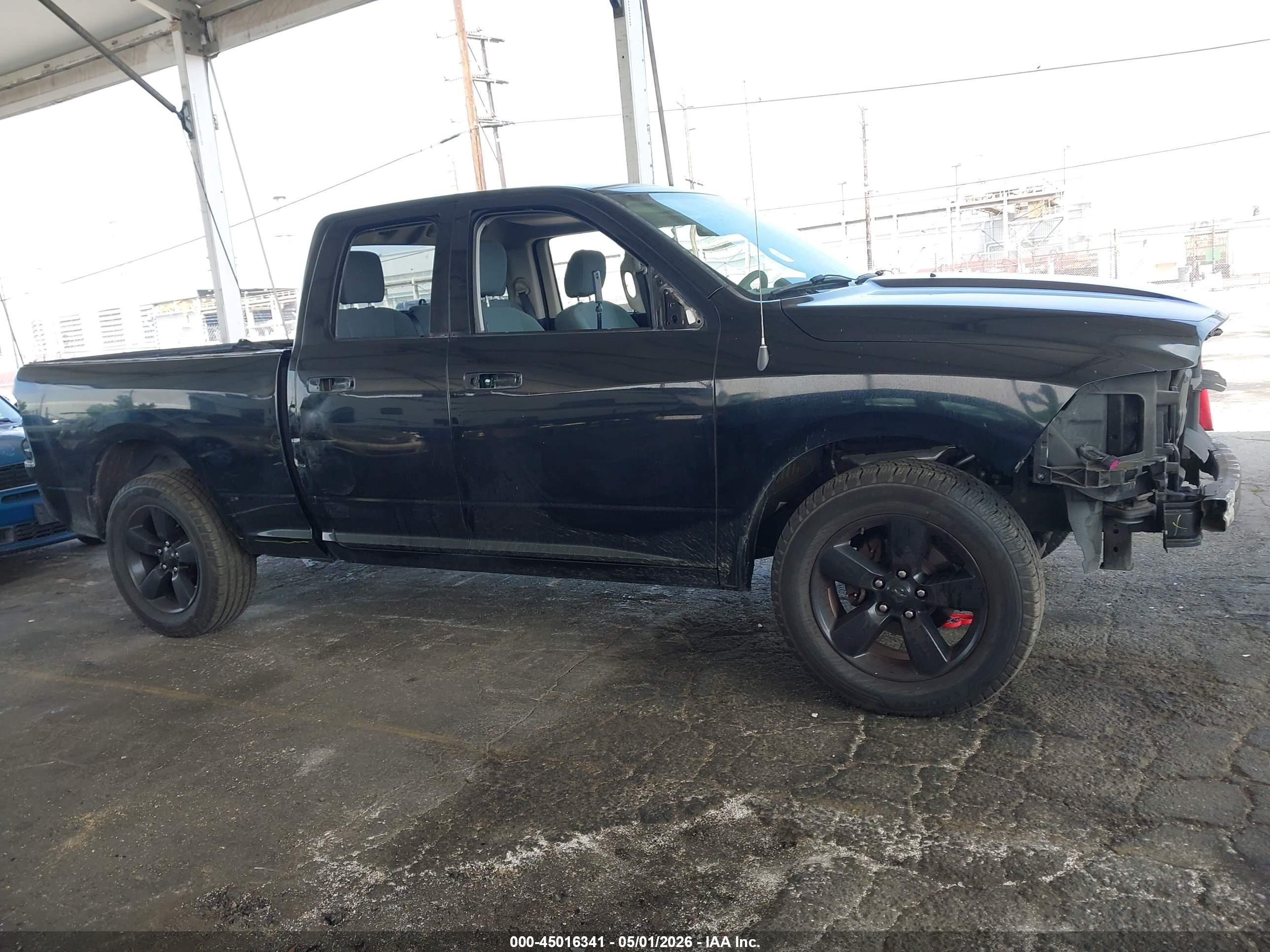 2014 Ram 1500 Express Black vin: 1C6RR6FT0ES448307