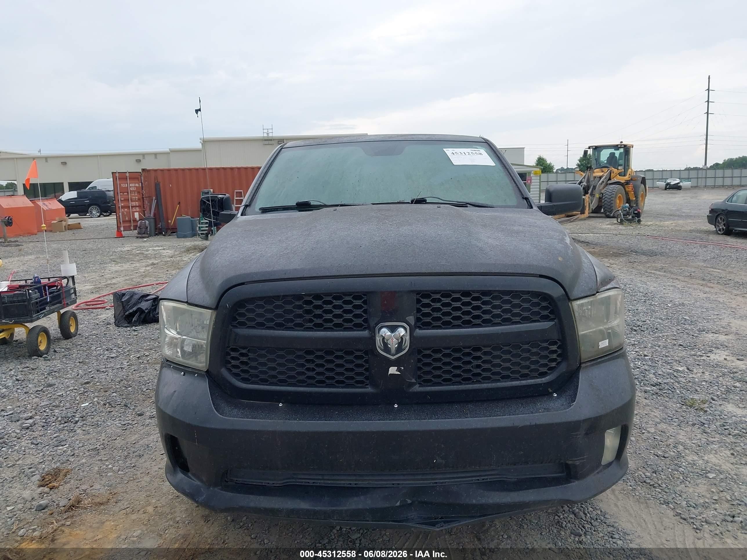 2014 Ram 1500 Express Черный vin: 1C6RR6FT0ES457248