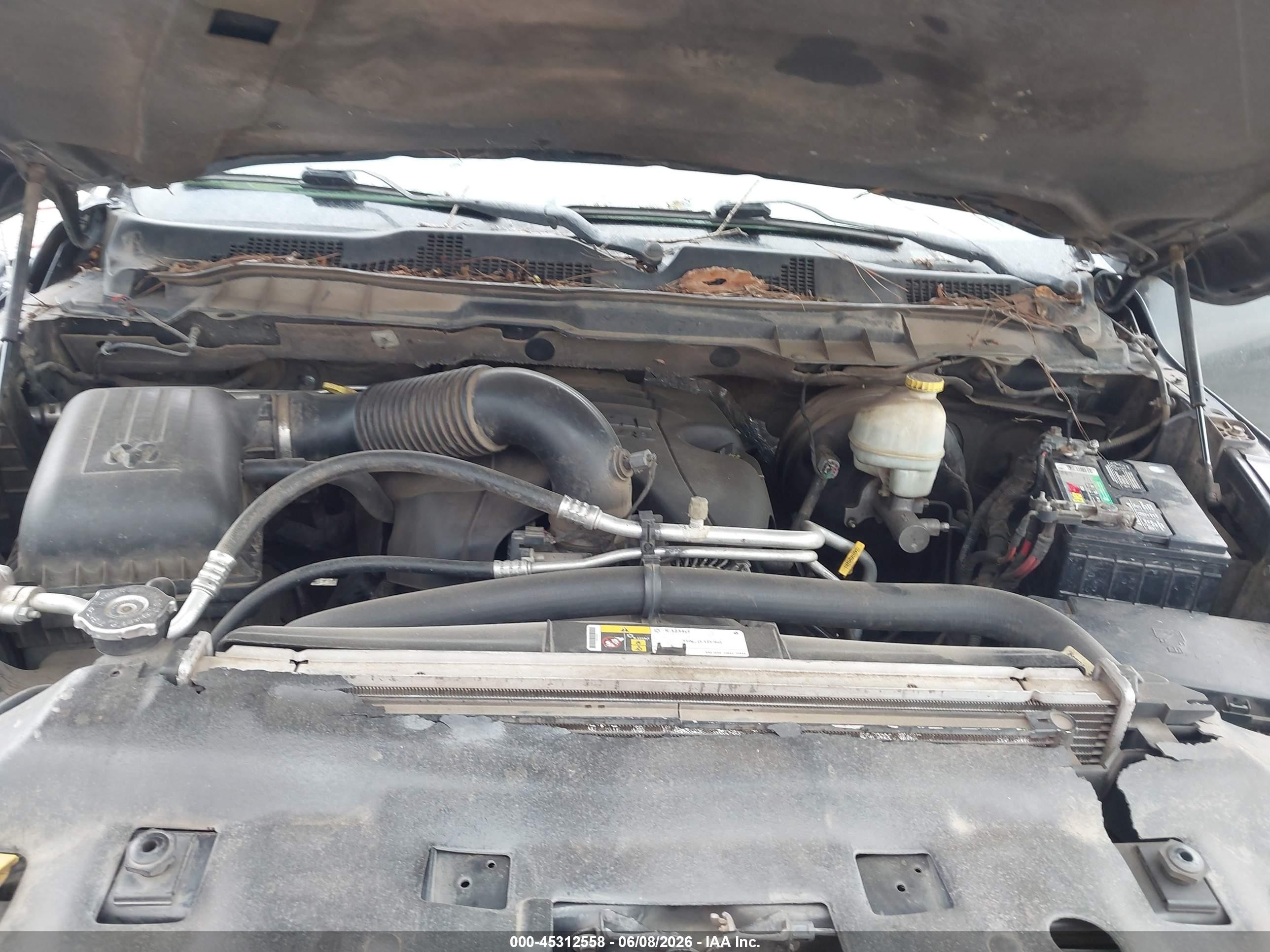 2014 Ram 1500 Express Черный vin: 1C6RR6FT0ES457248