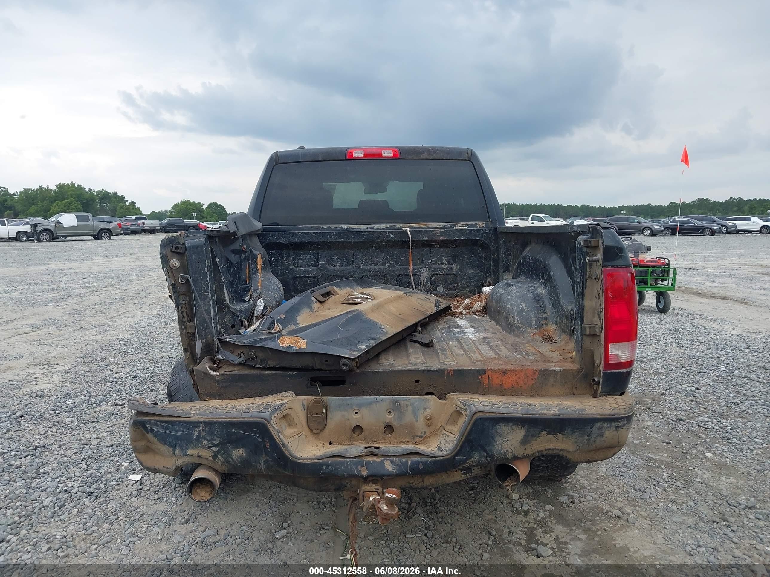 2014 Ram 1500 Express Черный vin: 1C6RR6FT0ES457248