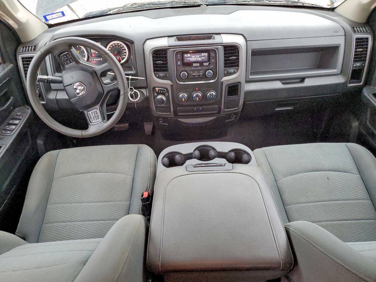 2019 Ram 1500 Classic Tradesman Black vin: 1C6RR6FT0KS723752