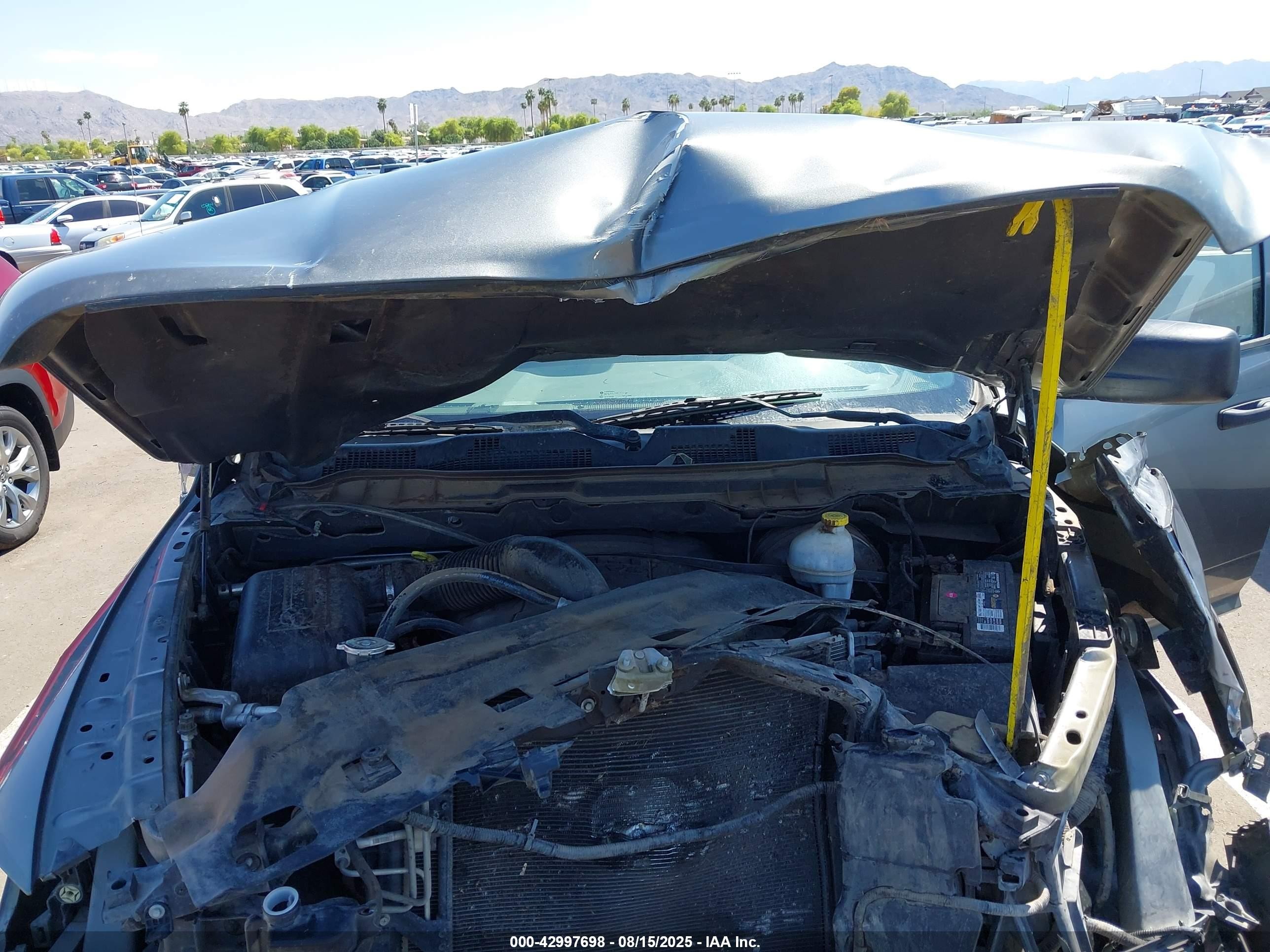 2013 Ram 1500 Tradesman Gray vin: 1C6RR6FT1DS558460