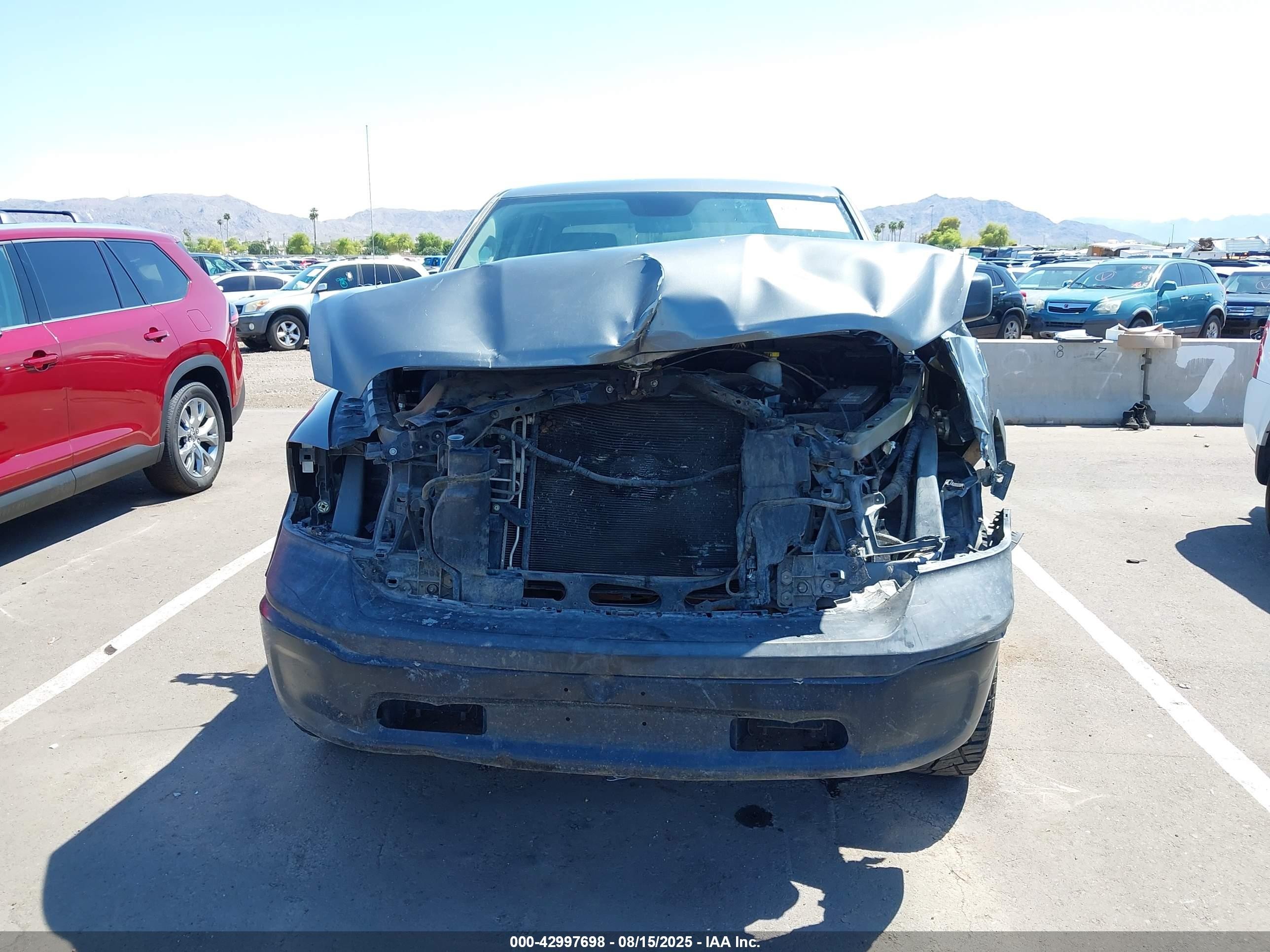 2013 Ram 1500 Tradesman Gray vin: 1C6RR6FT1DS558460