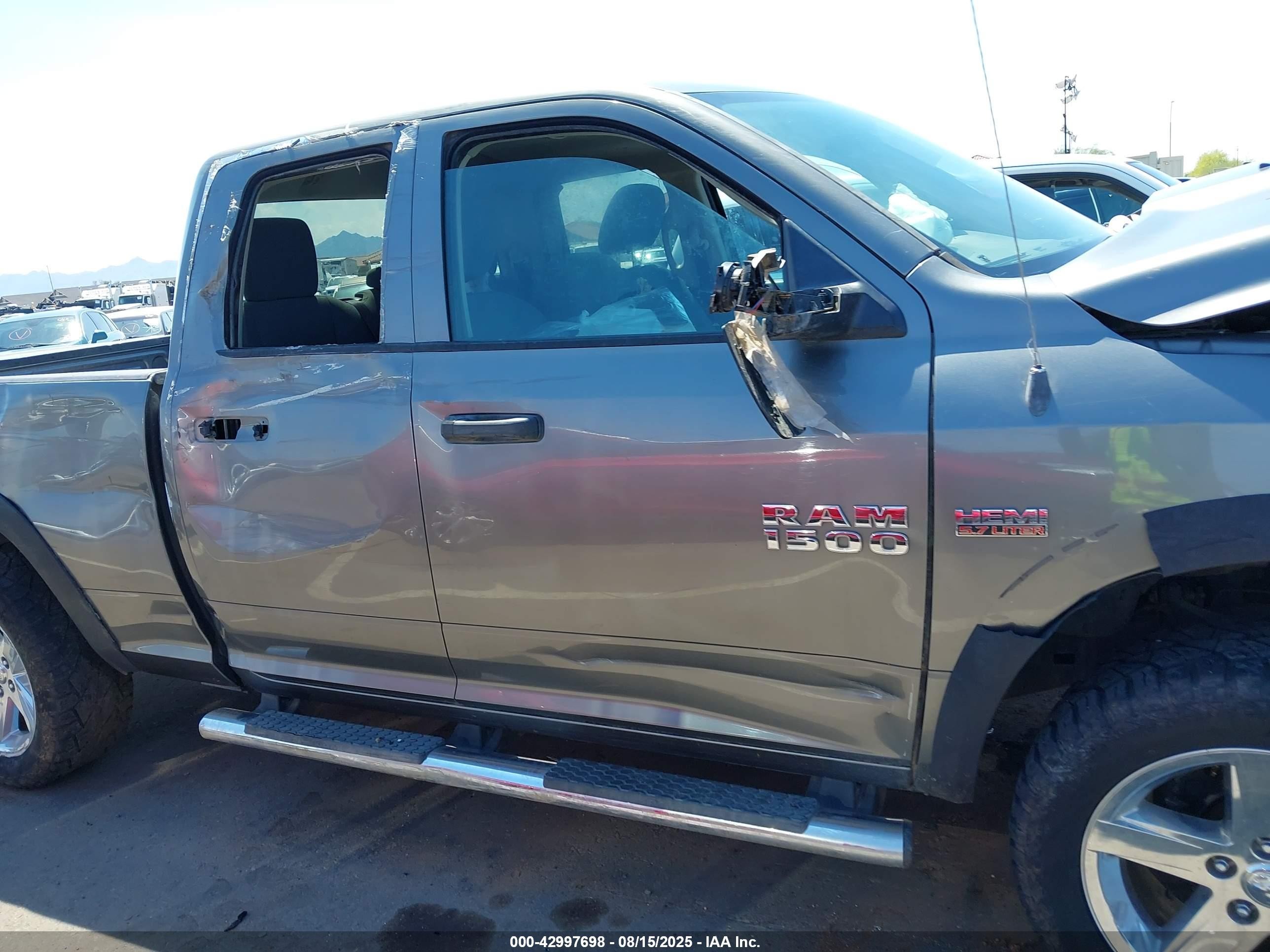 2013 Ram 1500 Tradesman Gray vin: 1C6RR6FT1DS558460