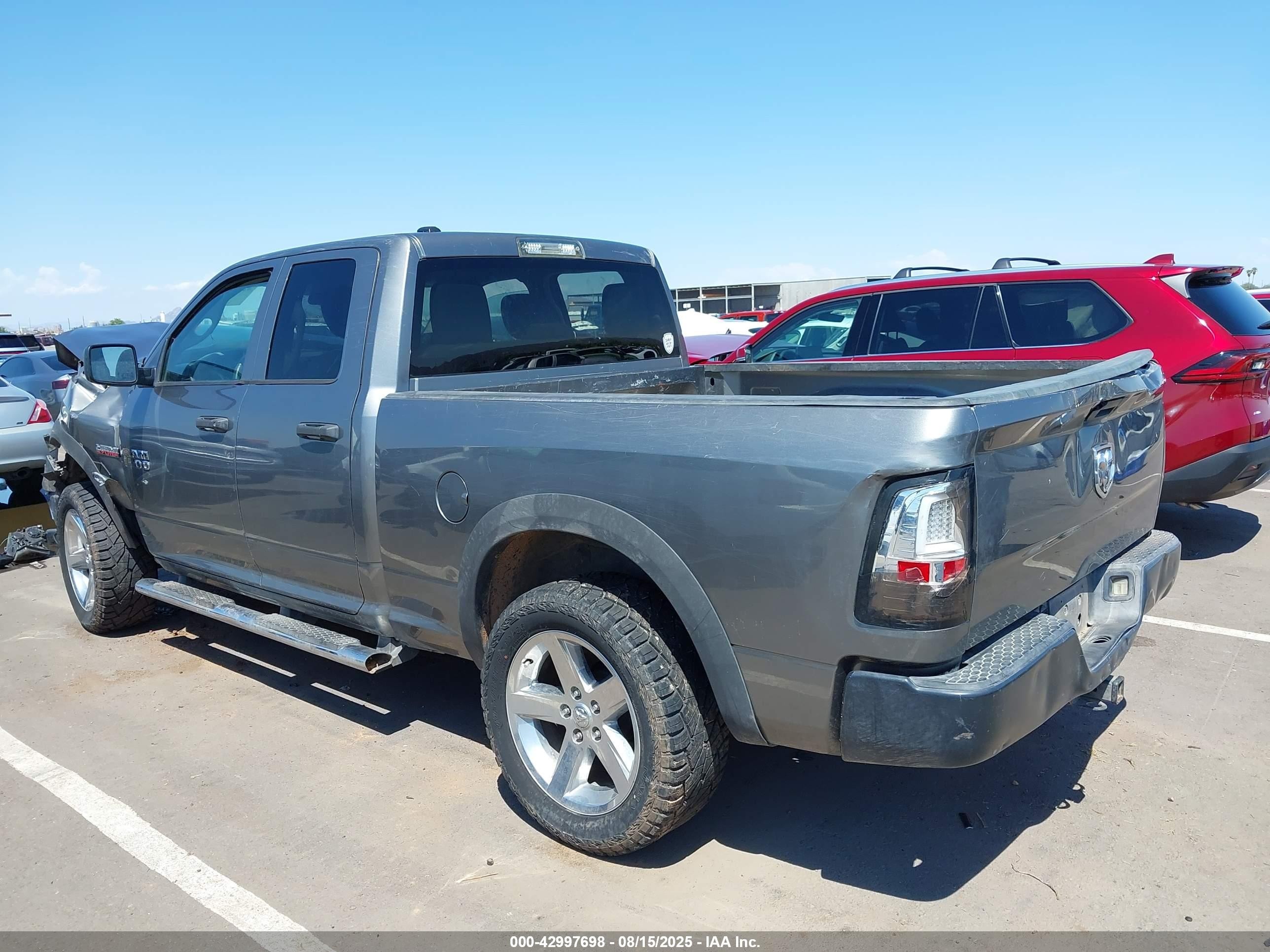 2013 Ram 1500 Tradesman Gray vin: 1C6RR6FT1DS558460