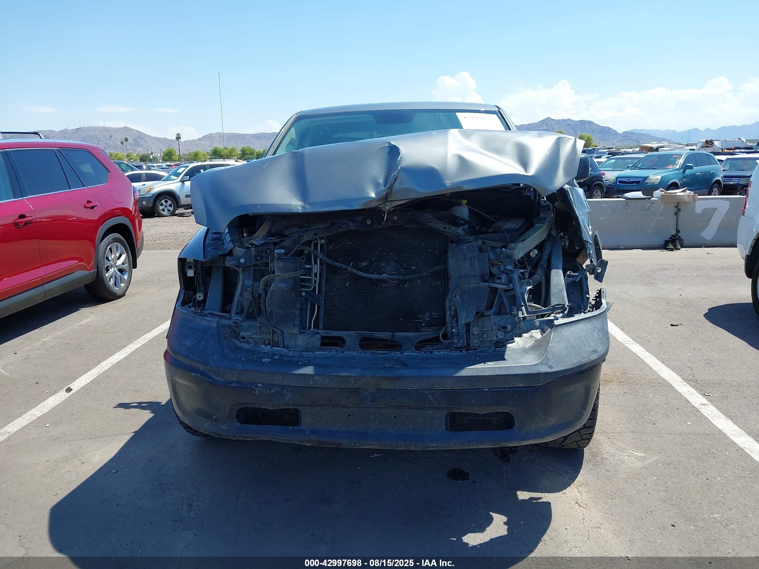 2013 Ram 1500 Tradesman Gray vin: 1C6RR6FT1DS558460