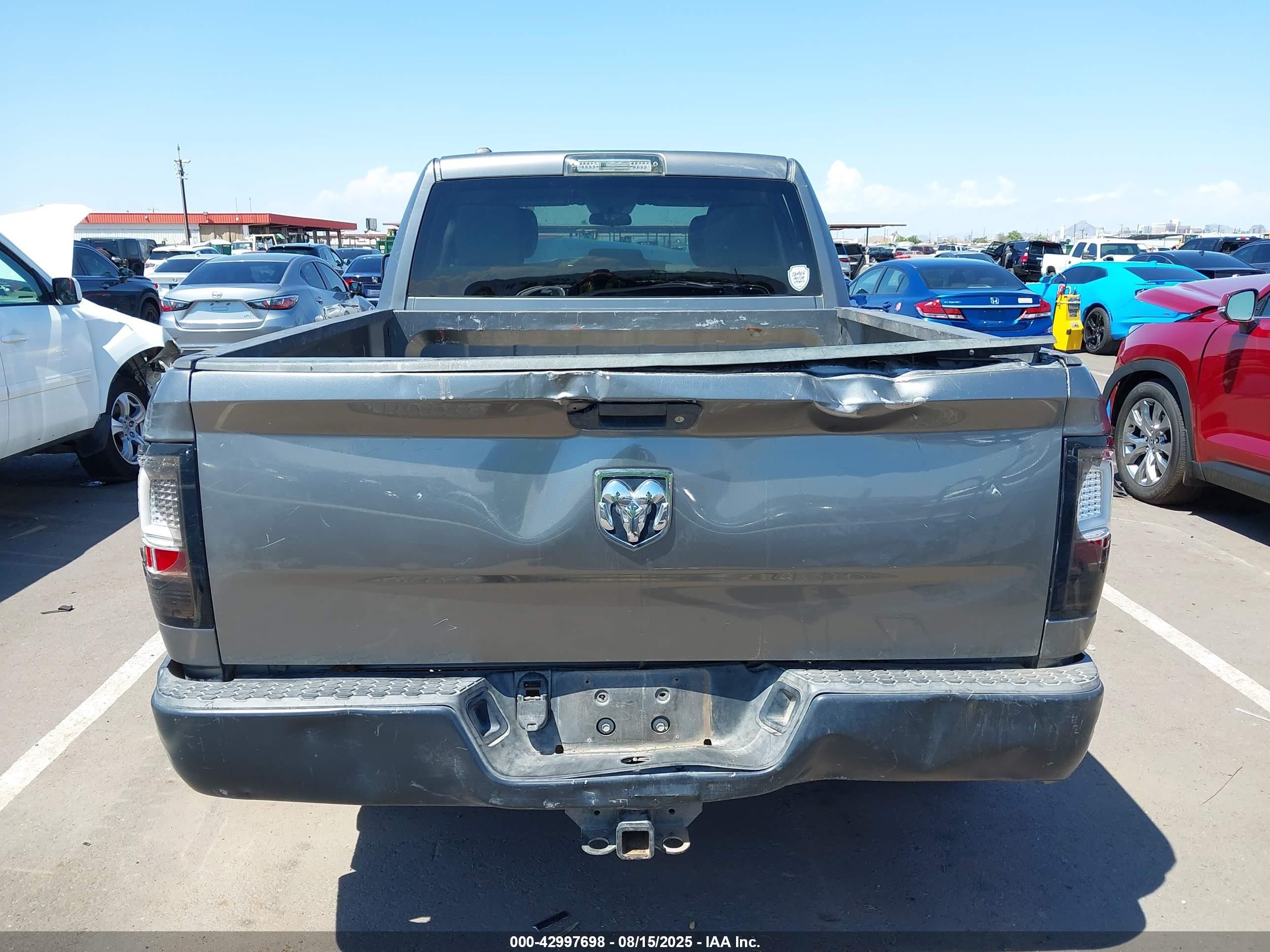 2013 Ram 1500 Tradesman Gray vin: 1C6RR6FT1DS558460