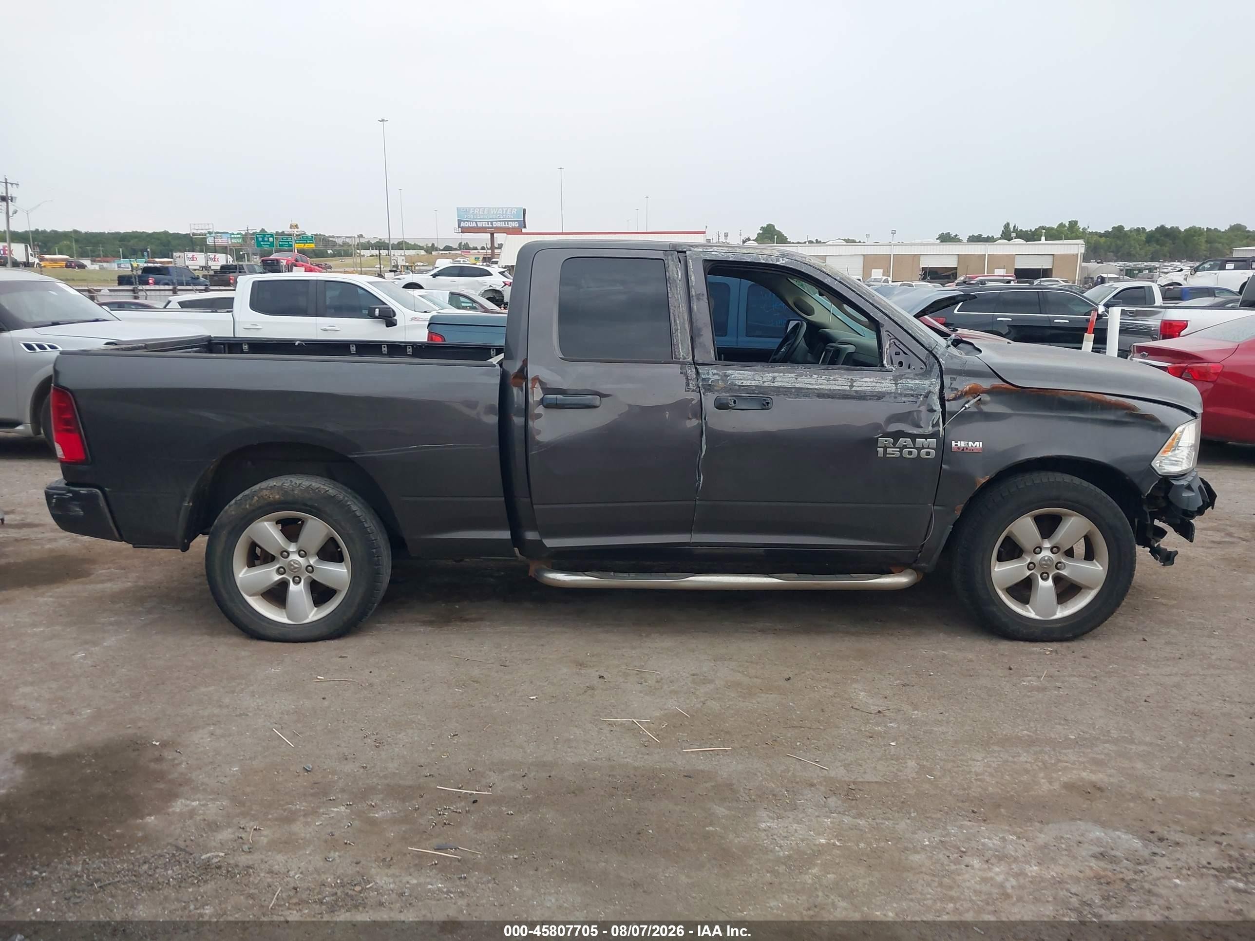 2015 Ram 1500 Express Gray vin: 1C6RR6FT1FS530239