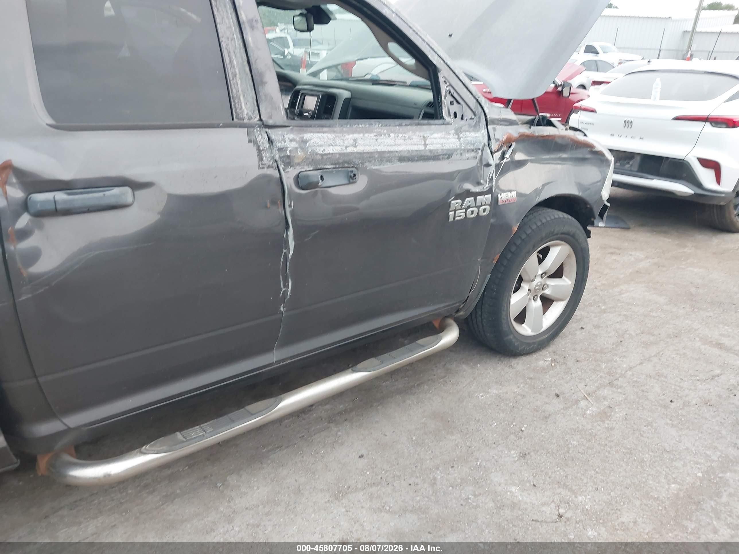 2015 Ram 1500 Express Gray vin: 1C6RR6FT1FS530239