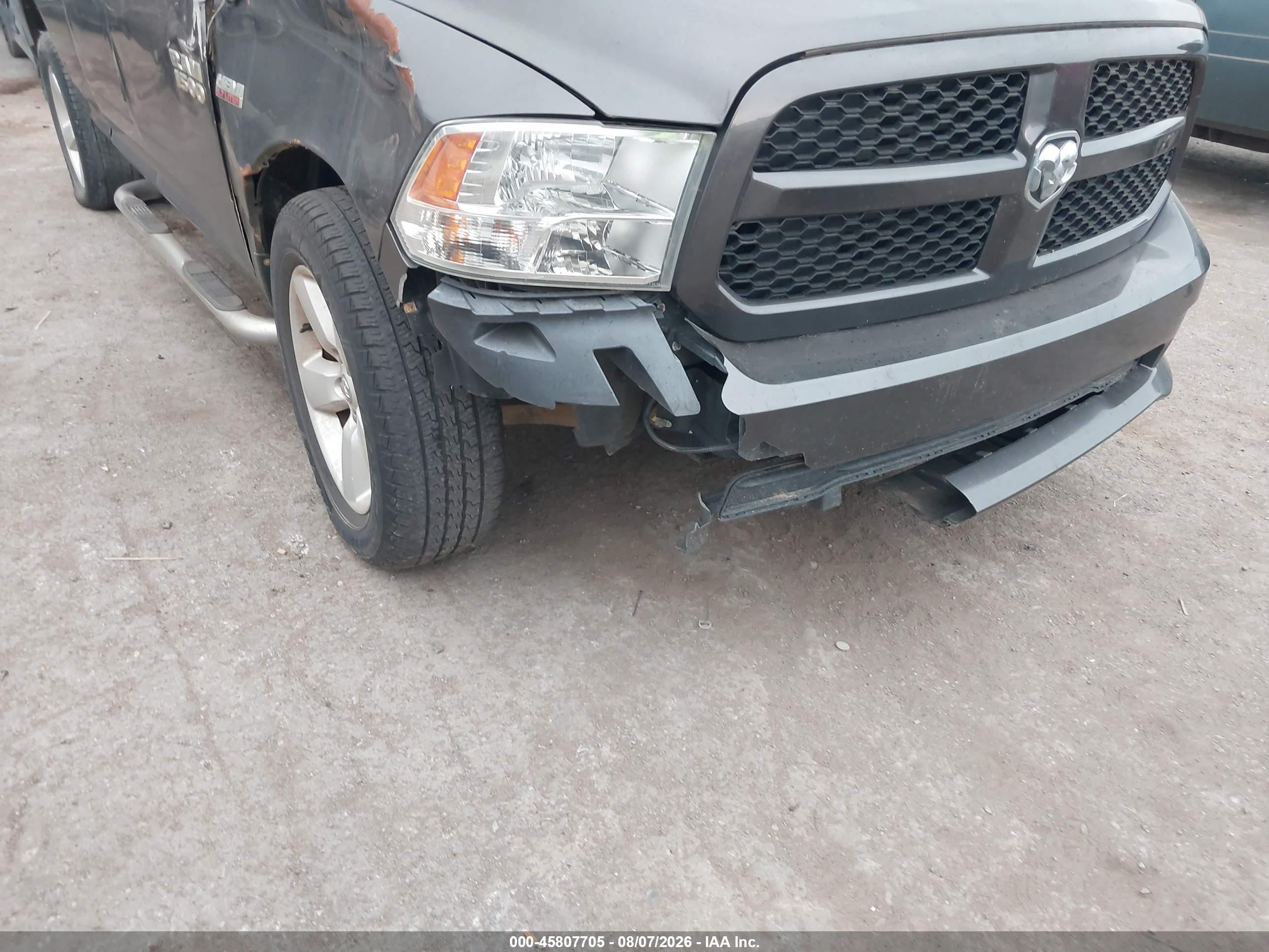 2015 Ram 1500 Express Gray vin: 1C6RR6FT1FS530239