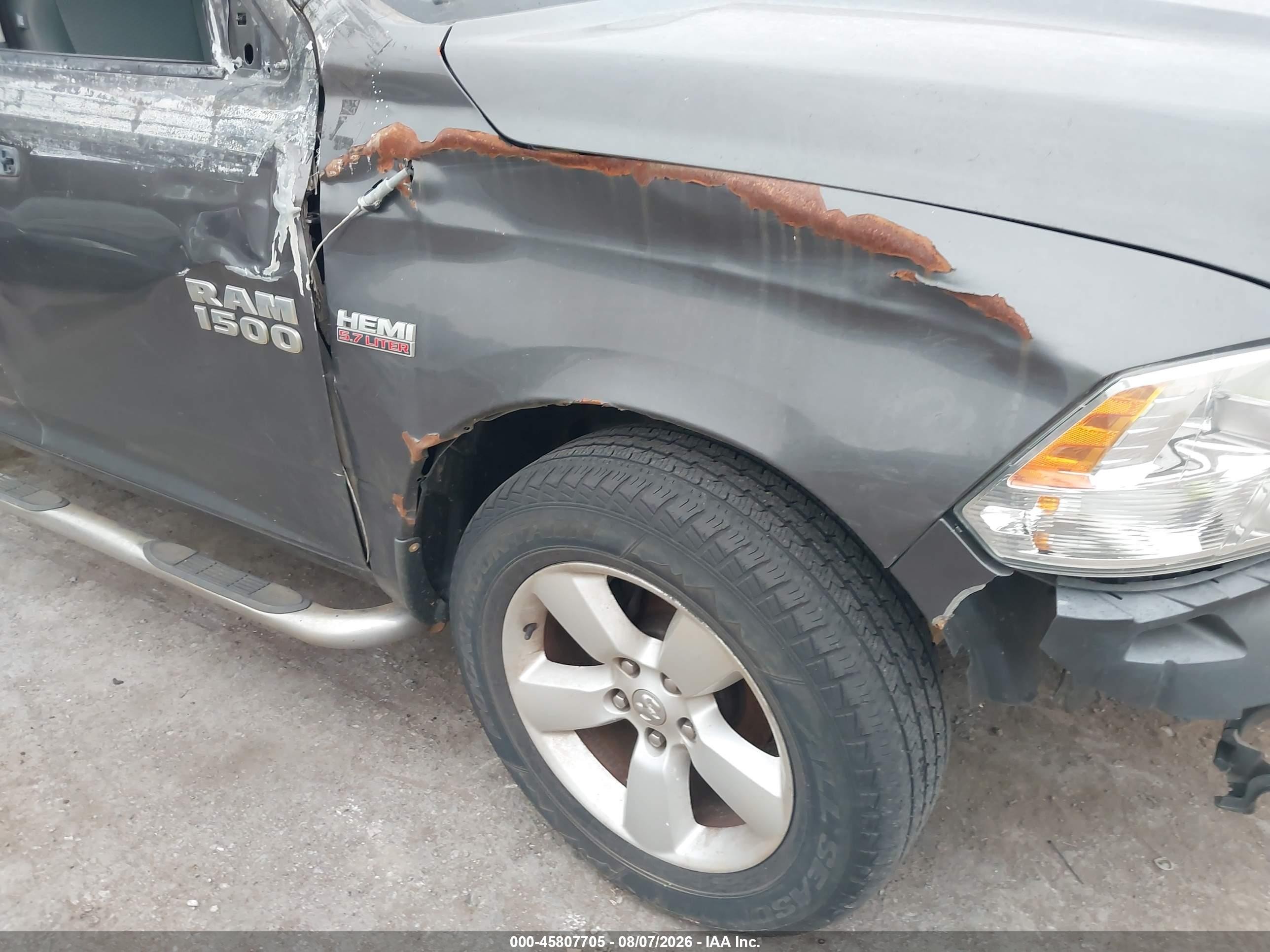 2015 Ram 1500 Express Gray vin: 1C6RR6FT1FS530239