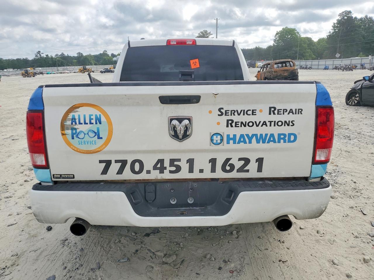 2017 Ram 1500 St White vin: 1C6RR6FT1HS616119