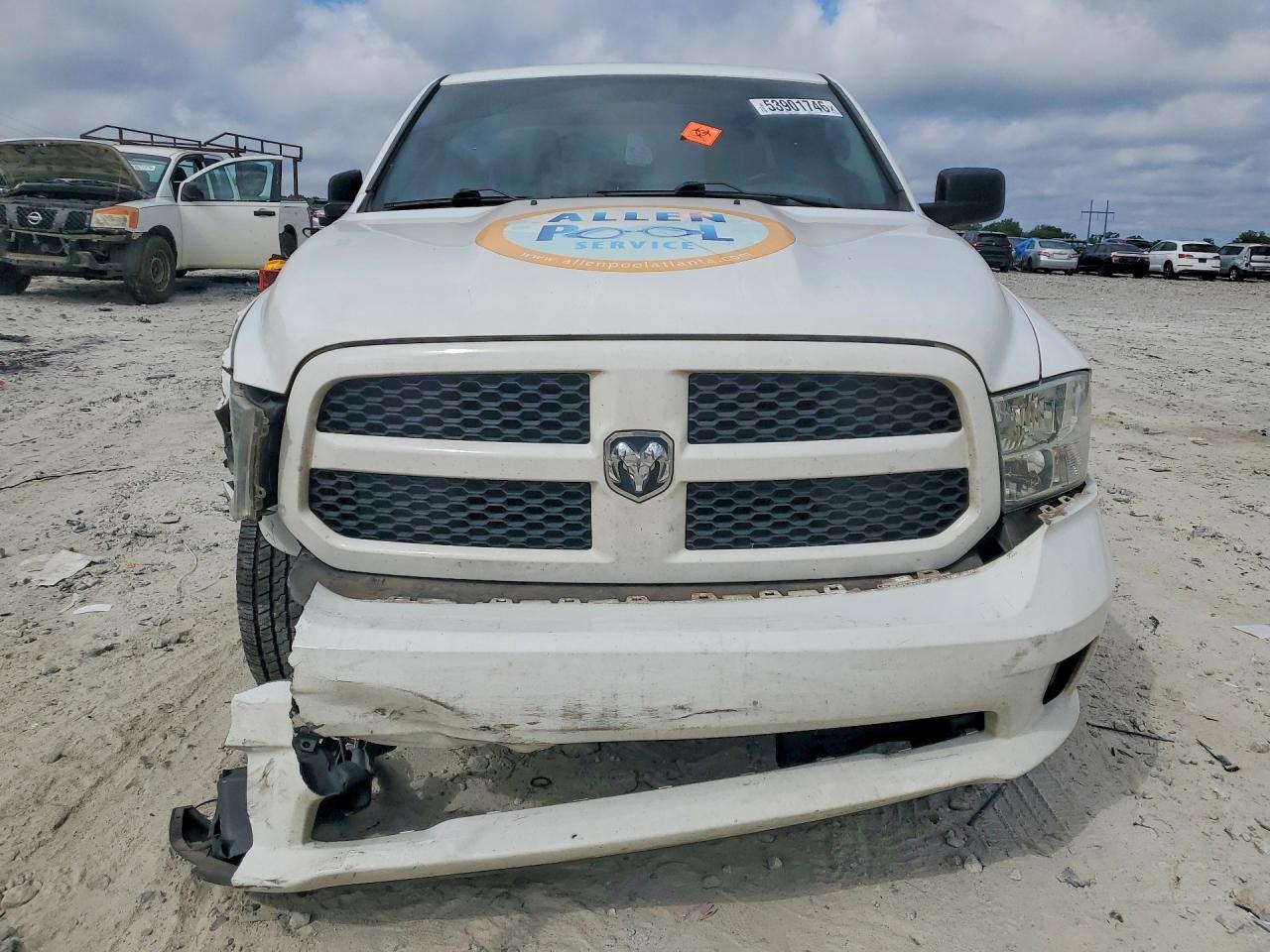2017 Ram 1500 St White vin: 1C6RR6FT1HS616119