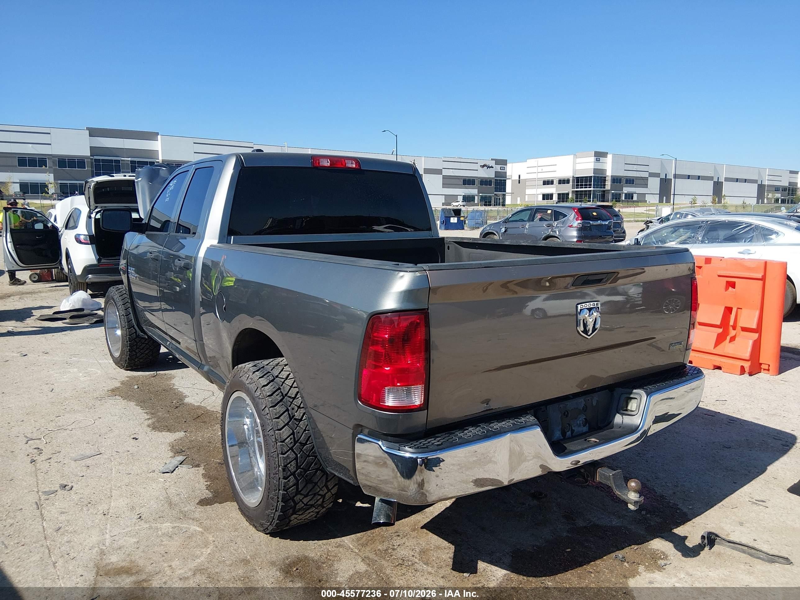 2013 Ram 1500 Tradesman Gray vin: 1C6RR6FT2DS549928