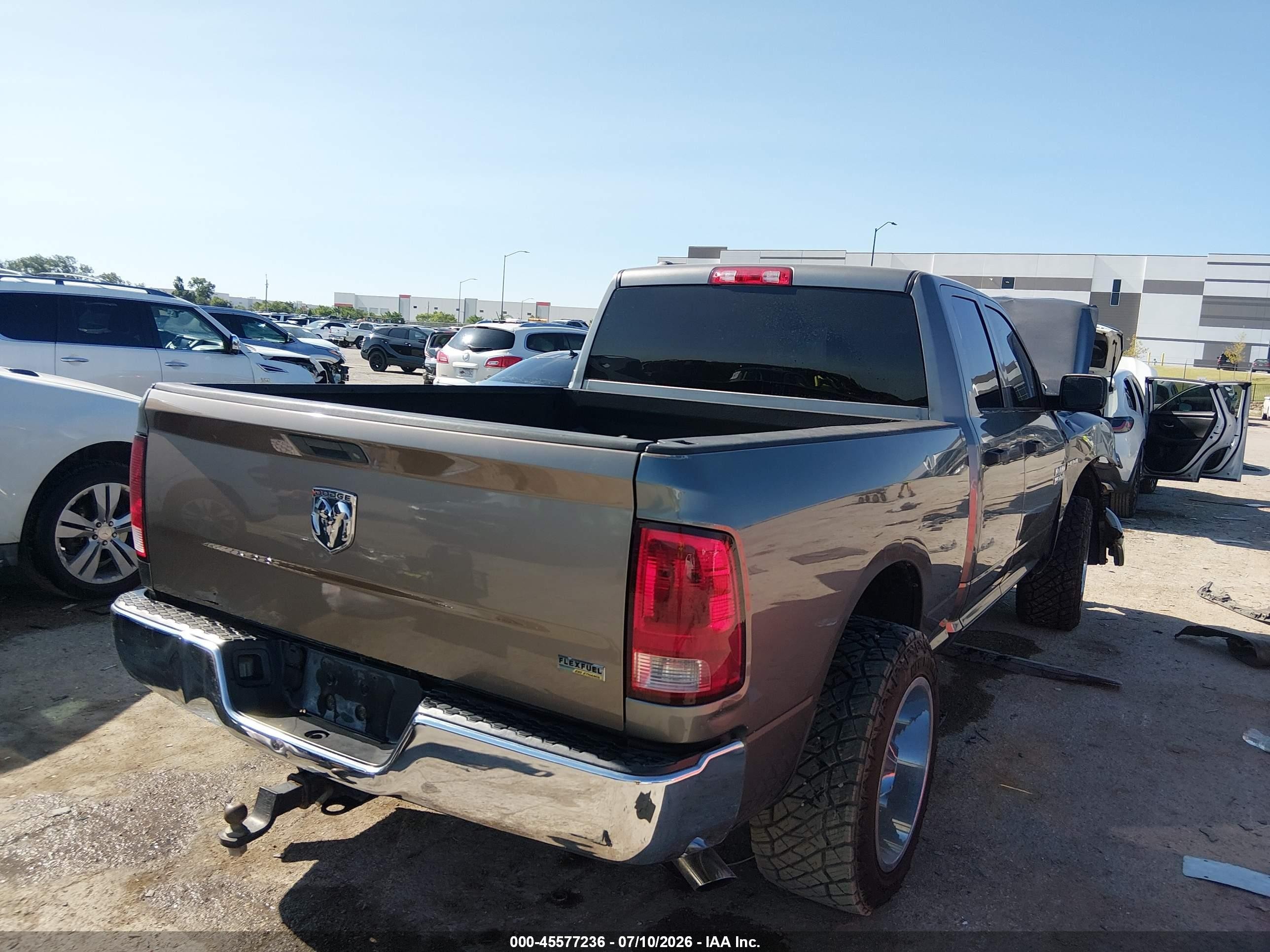 2013 Ram 1500 Tradesman Gray vin: 1C6RR6FT2DS549928