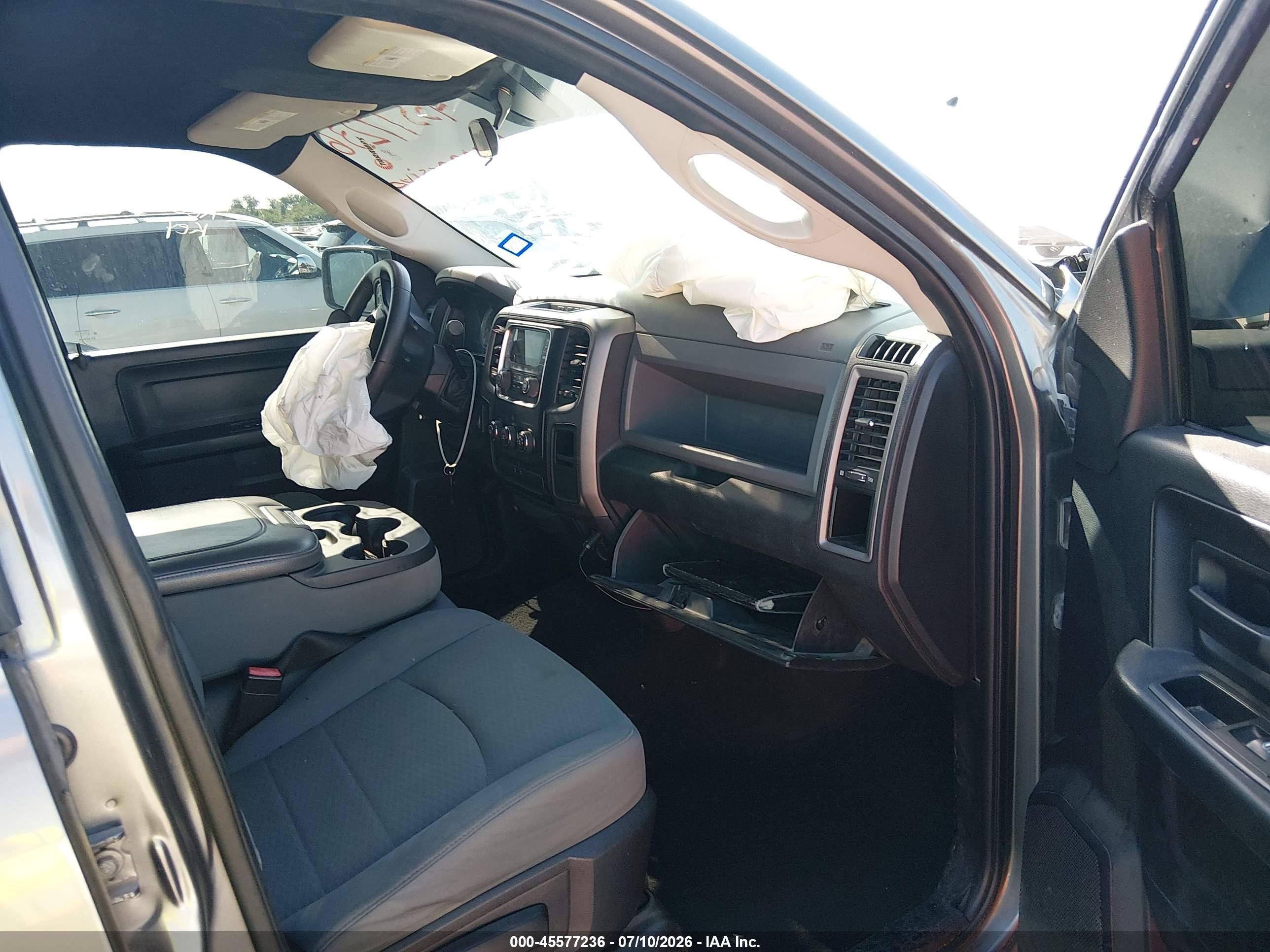 2013 Ram 1500 Tradesman Gray vin: 1C6RR6FT2DS549928