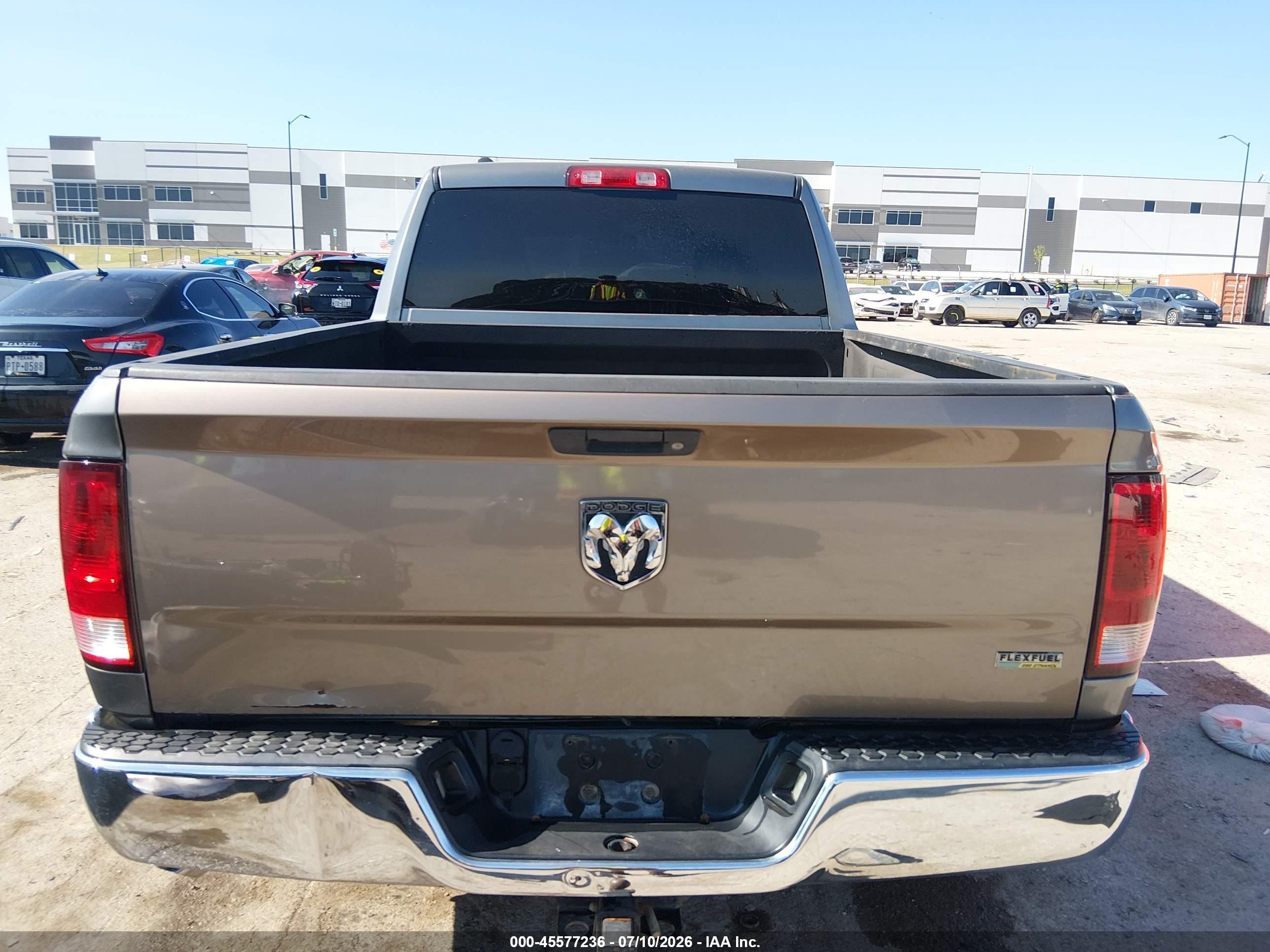2013 Ram 1500 Tradesman Gray vin: 1C6RR6FT2DS549928