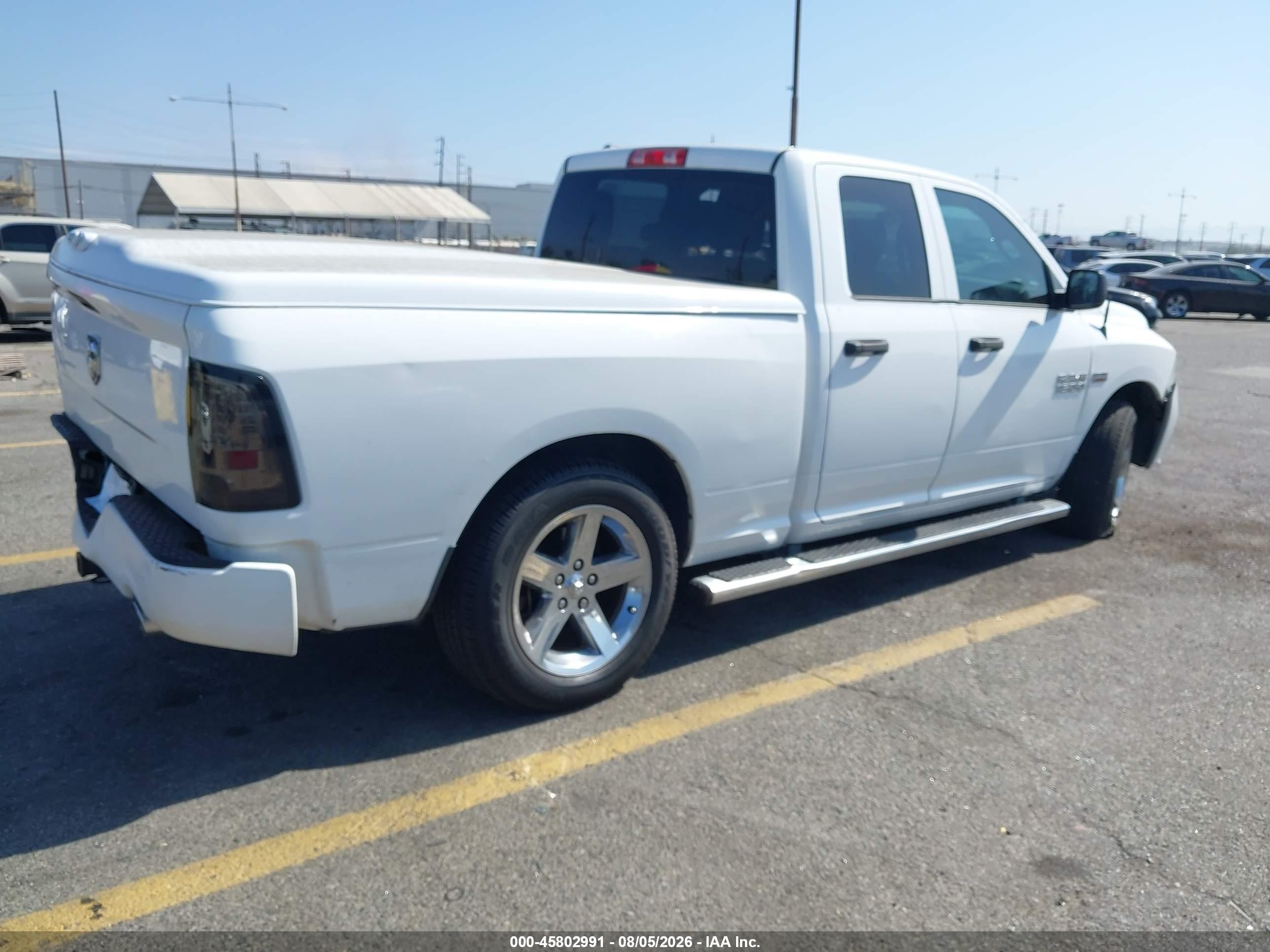 2013 Ram 1500 Express White vin: 1C6RR6FT2DS573131