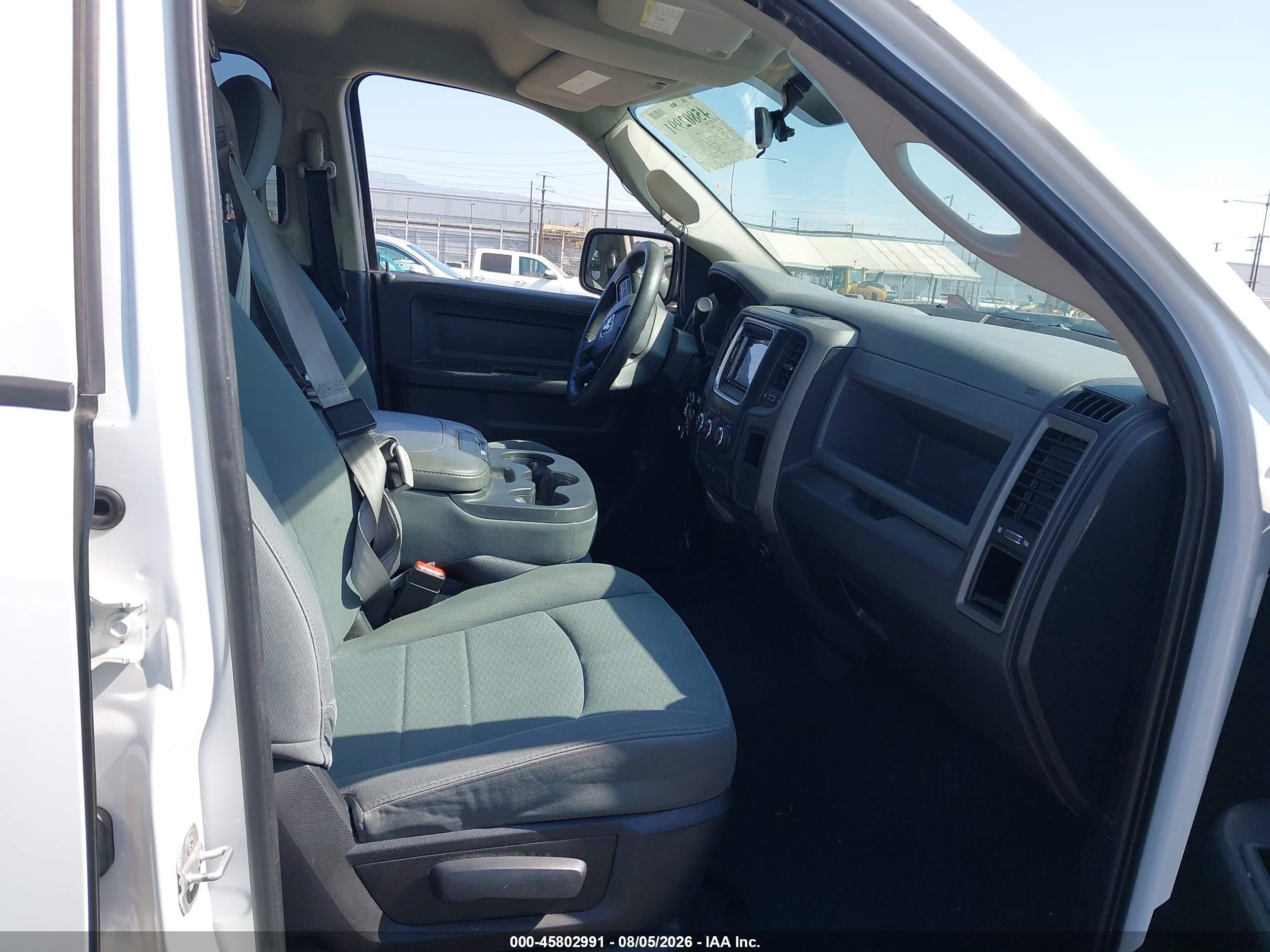 2013 Ram 1500 Express White vin: 1C6RR6FT2DS573131