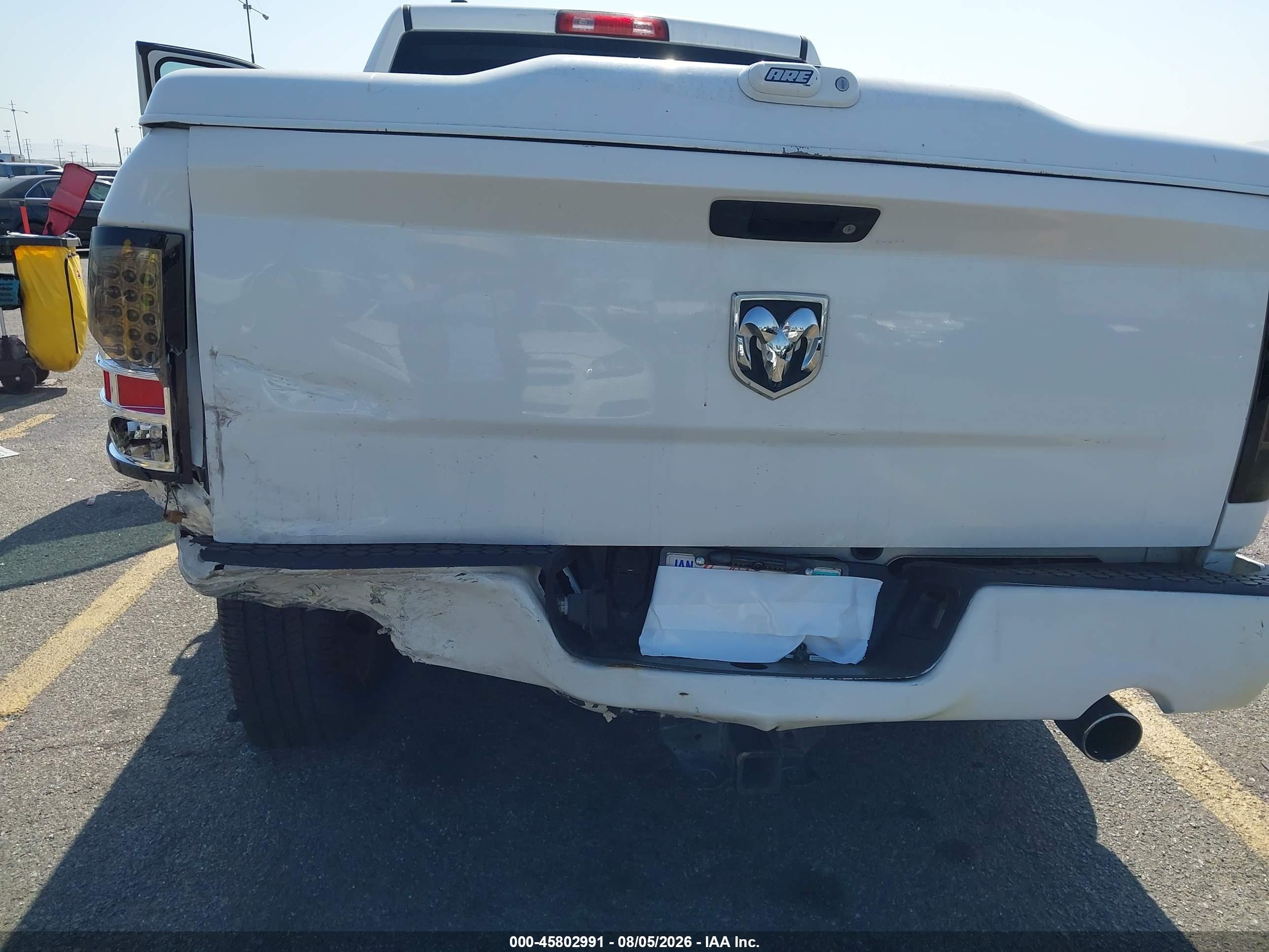 2013 Ram 1500 Express White vin: 1C6RR6FT2DS573131