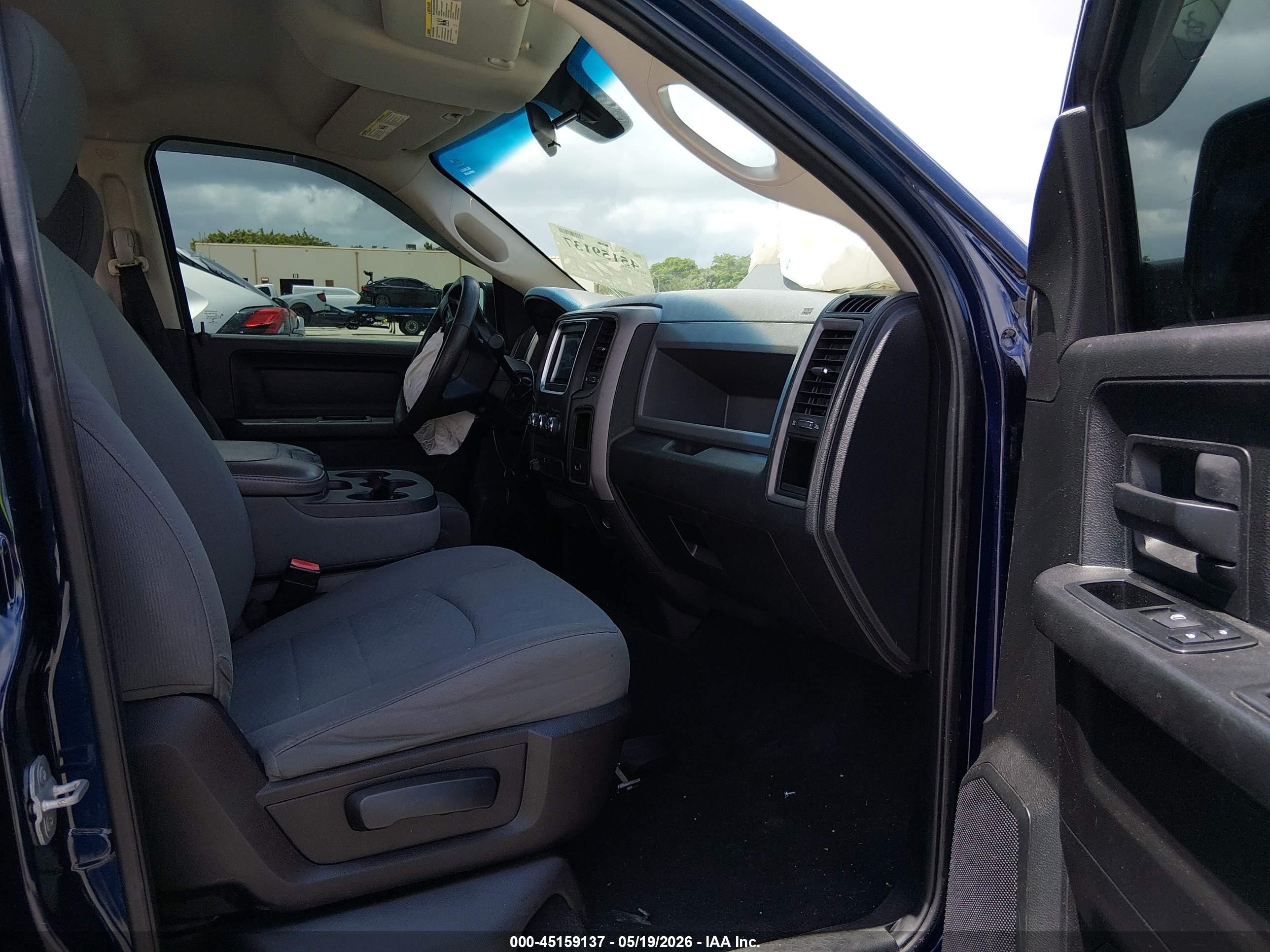 2014 Ram 1500 Express Blue vin: 1C6RR6FT2ES154875