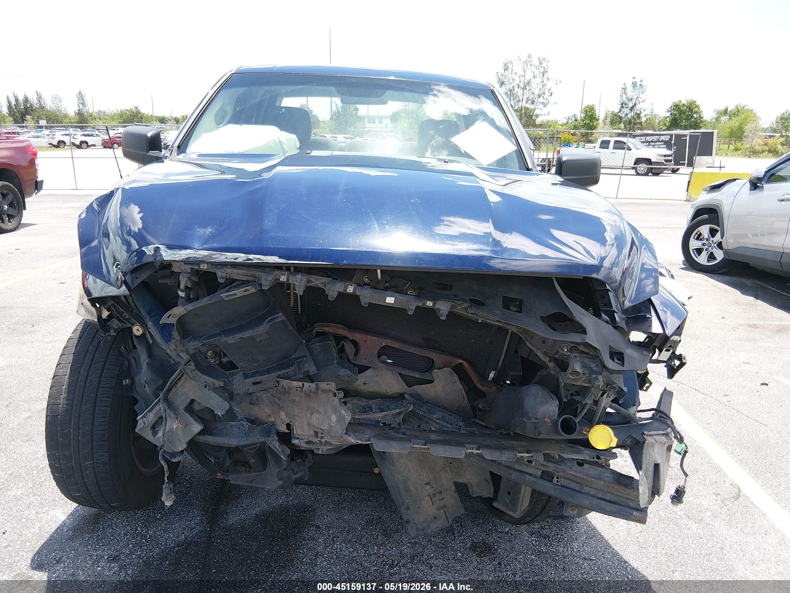 2014 Ram 1500 Express Blue vin: 1C6RR6FT2ES154875