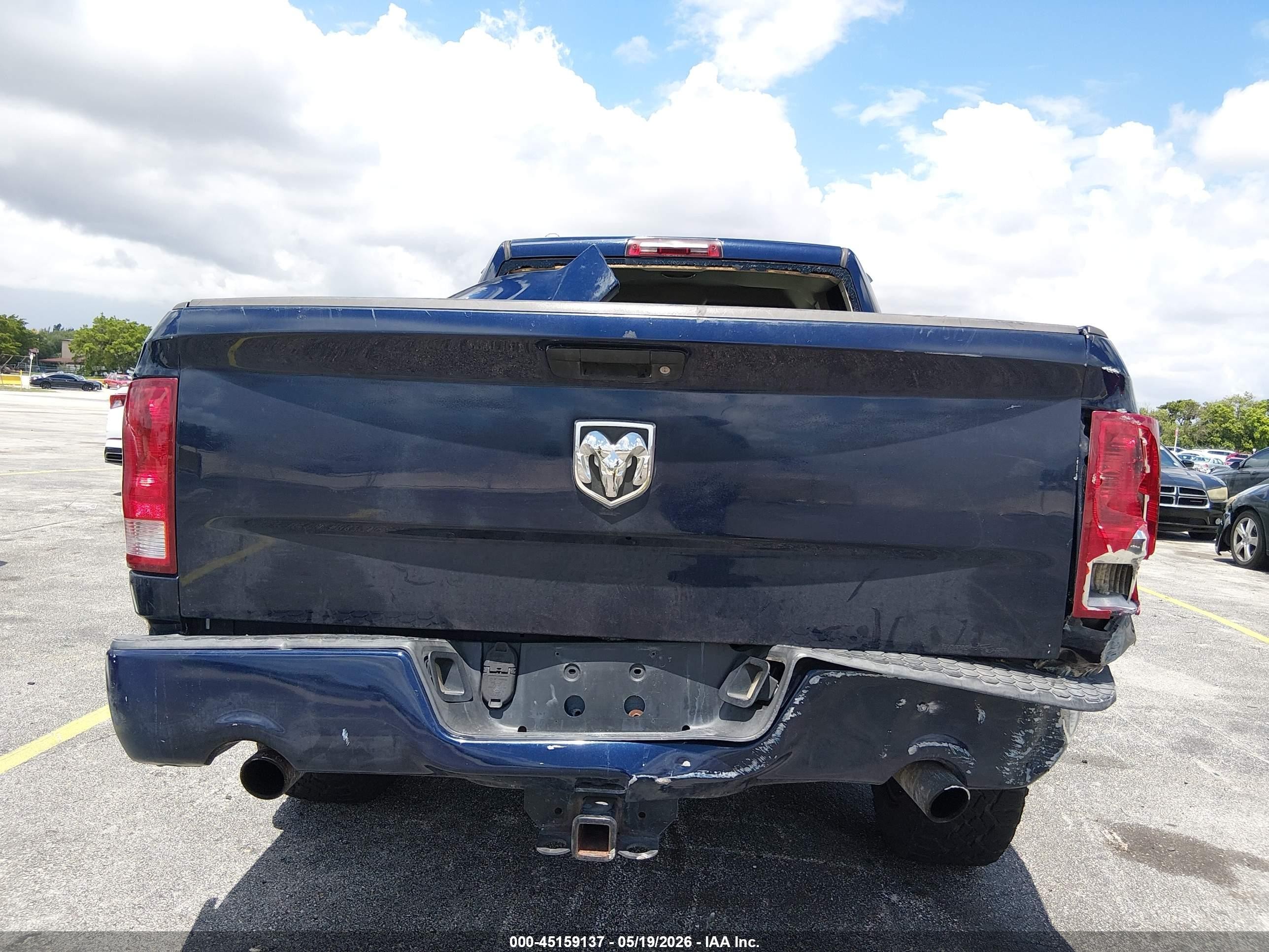 2014 Ram 1500 Express Blue vin: 1C6RR6FT2ES154875