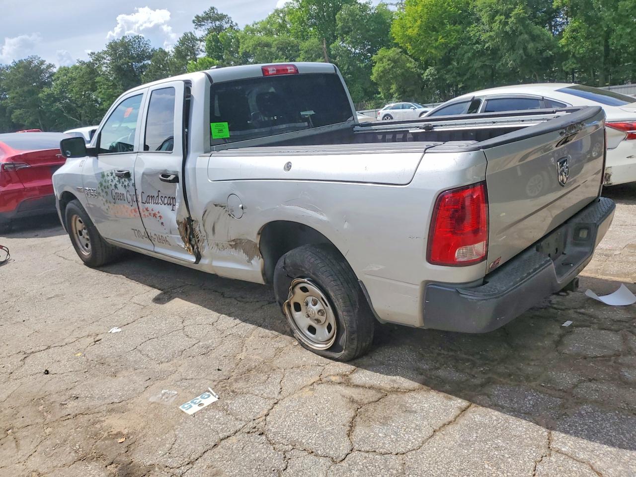 2014 Ram 1500 St Серый vin: 1C6RR6FT2ES358222
