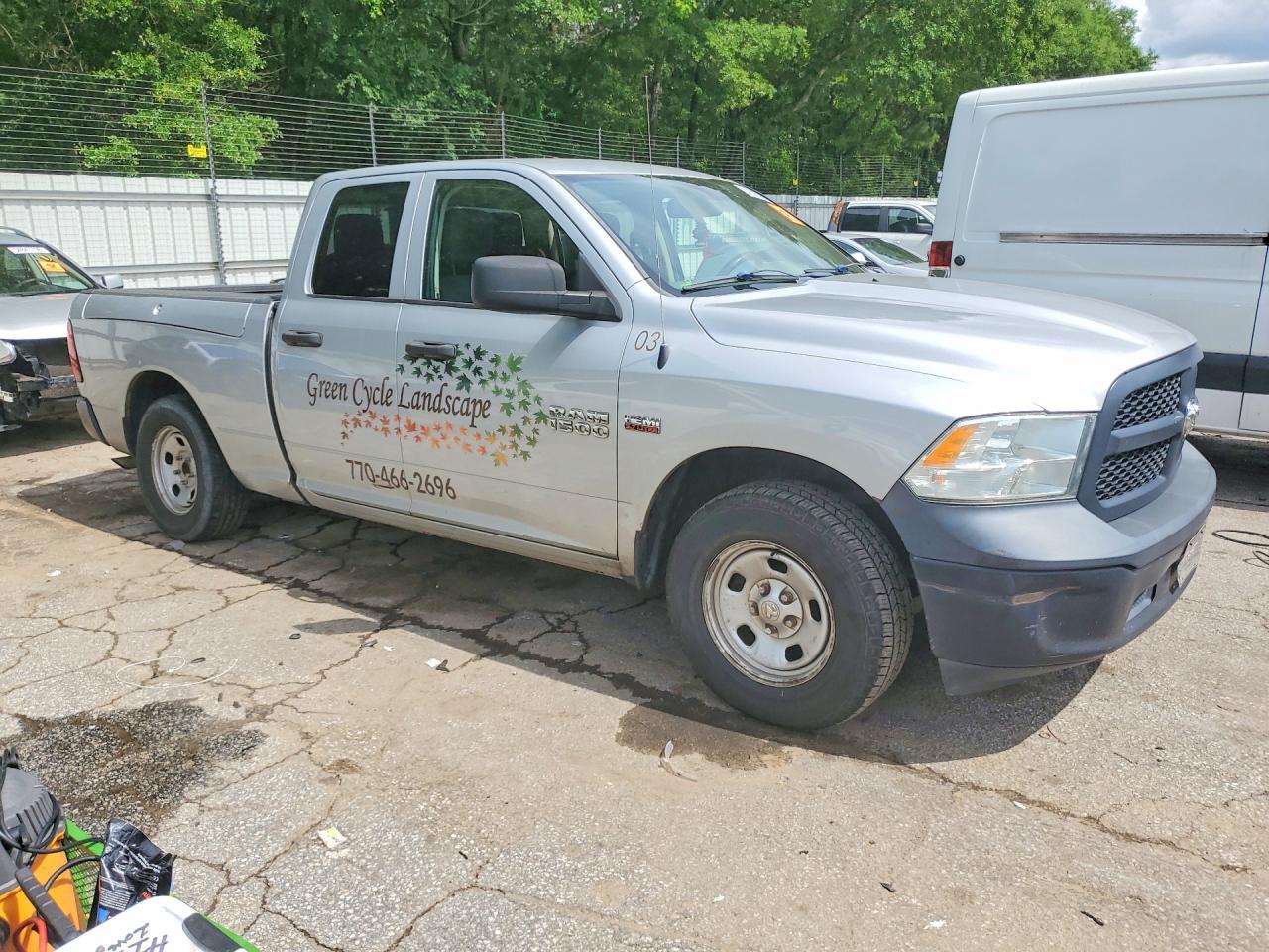 2014 Ram 1500 St Серый vin: 1C6RR6FT2ES358222