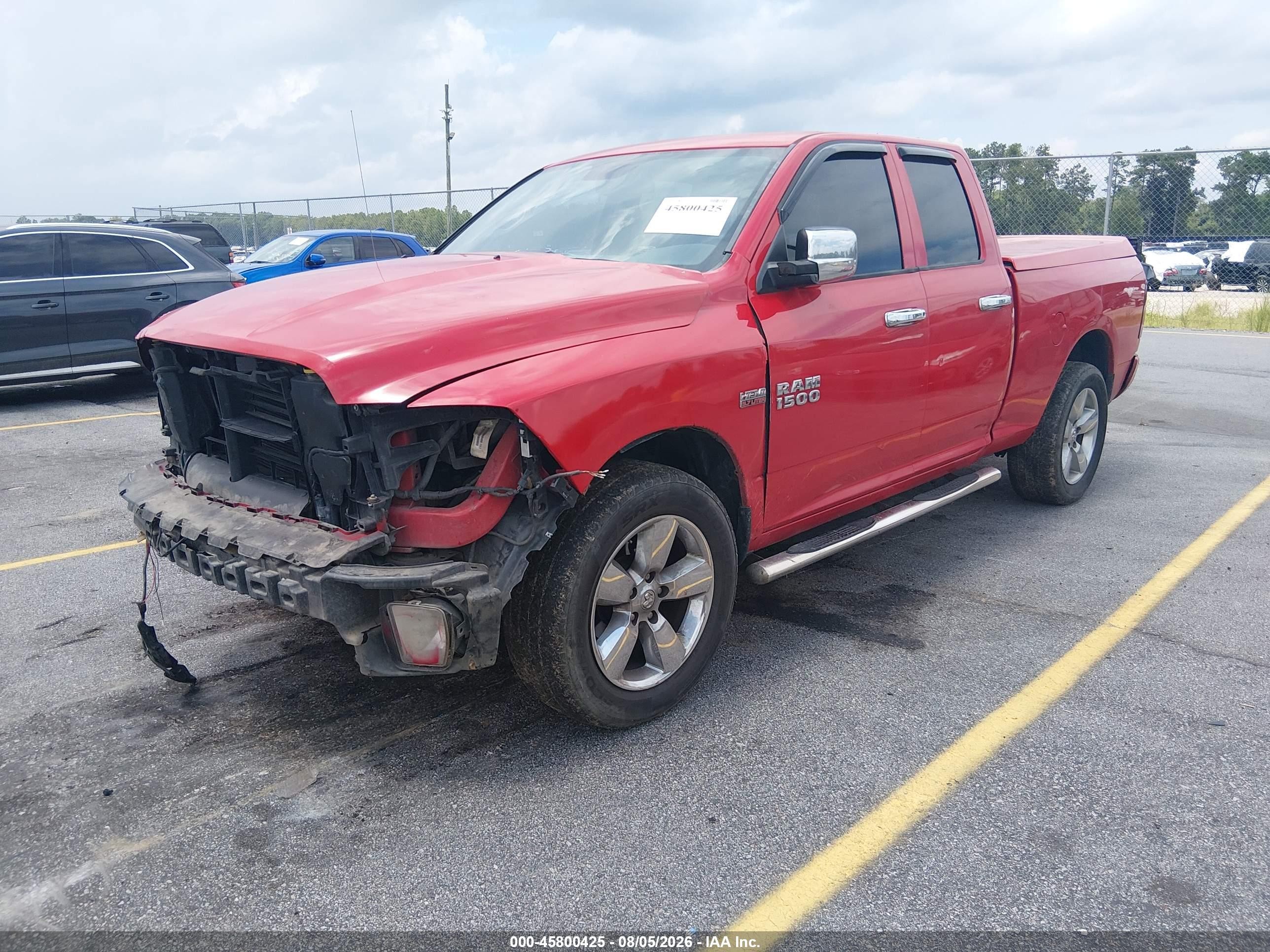 2014 Ram 1500 Express Красный vin: 1C6RR6FT2ES372167