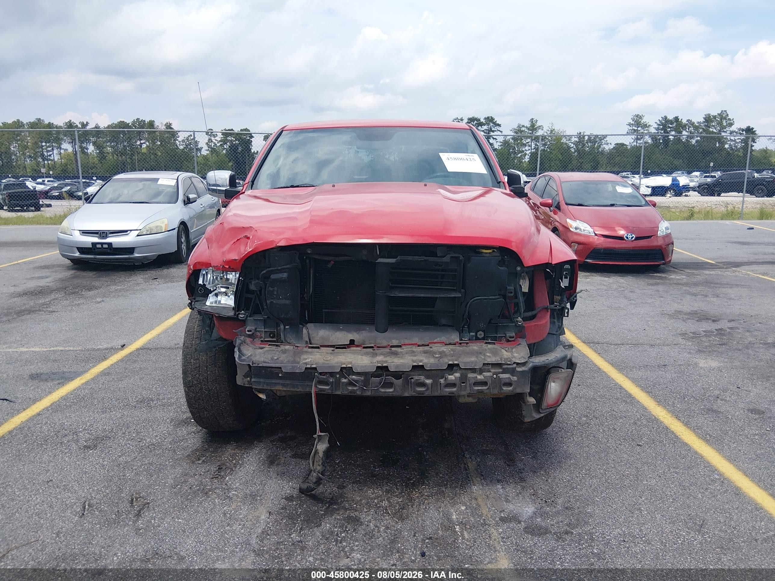 2014 Ram 1500 Express Красный vin: 1C6RR6FT2ES372167