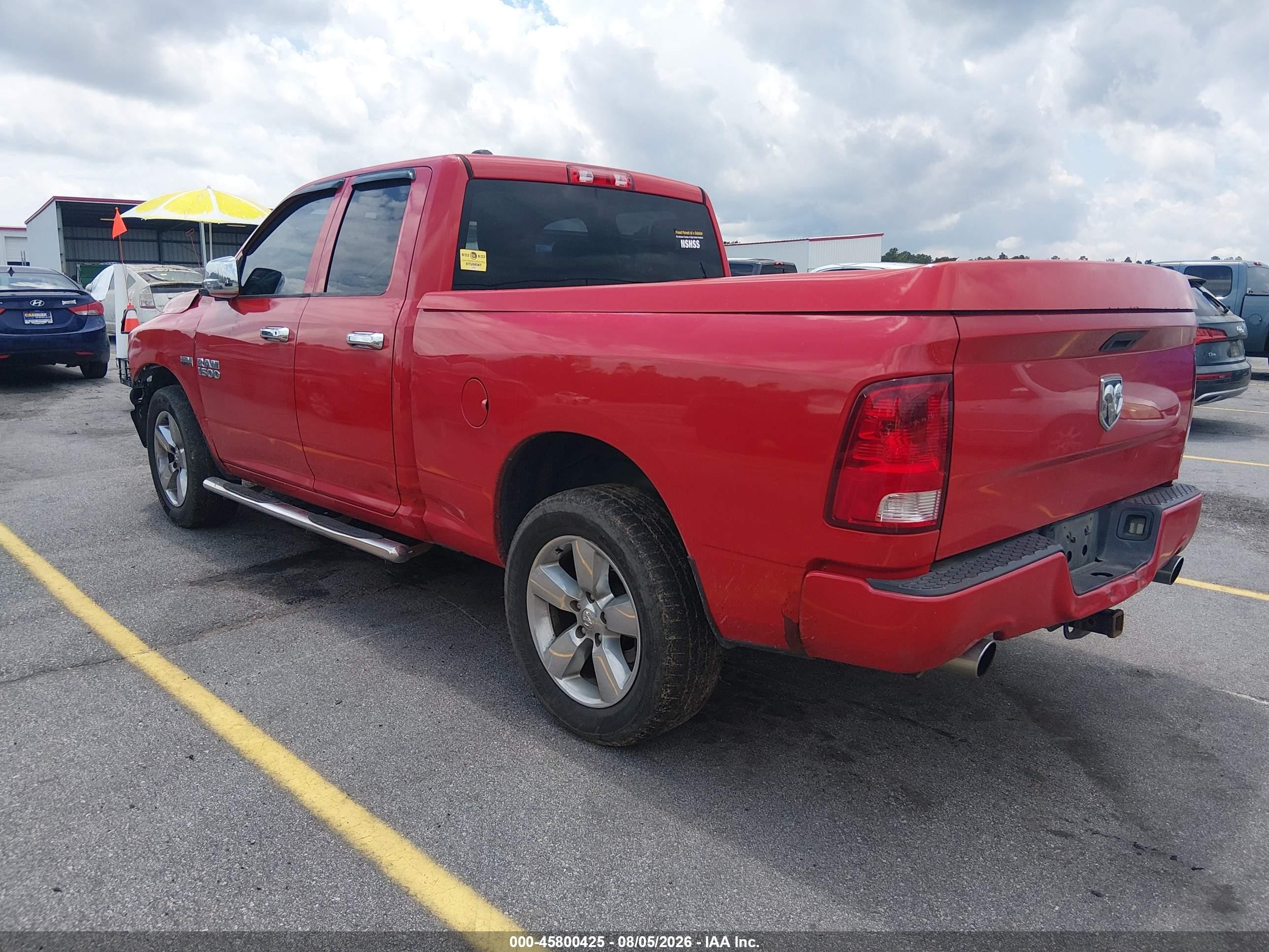 2014 Ram 1500 Express Красный vin: 1C6RR6FT2ES372167