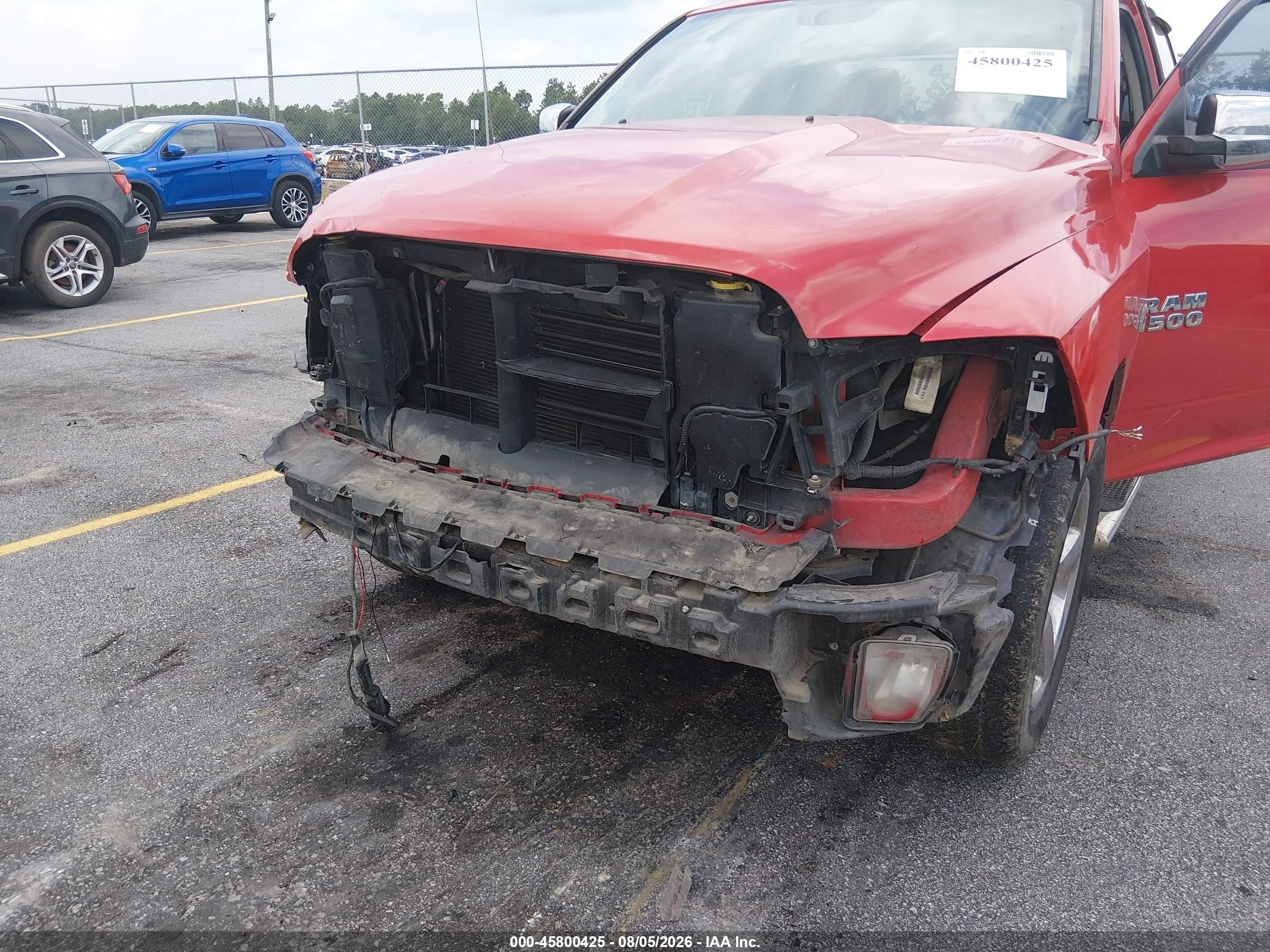 2014 Ram 1500 Express Красный vin: 1C6RR6FT2ES372167