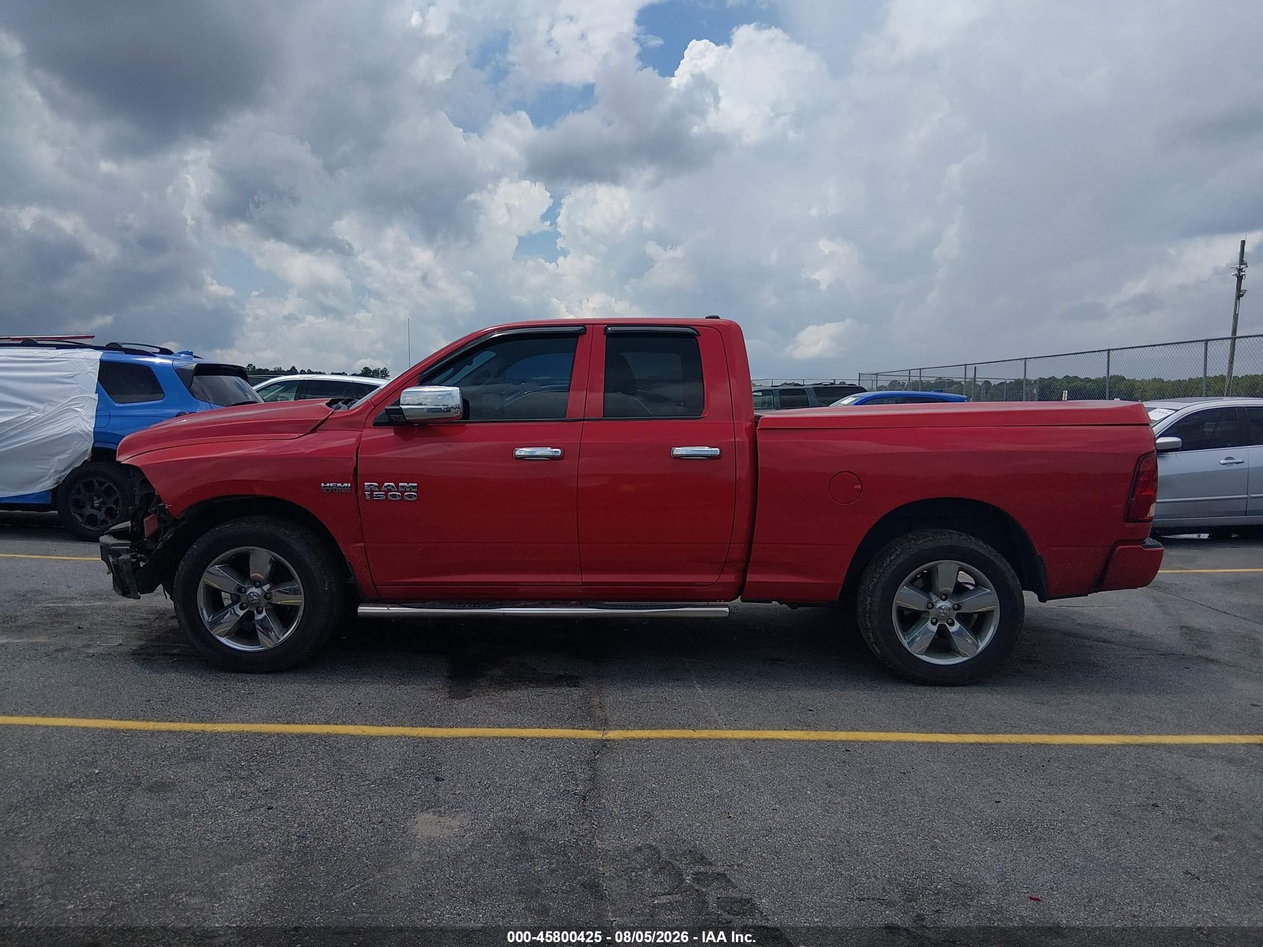 2014 Ram 1500 Express Красный vin: 1C6RR6FT2ES372167