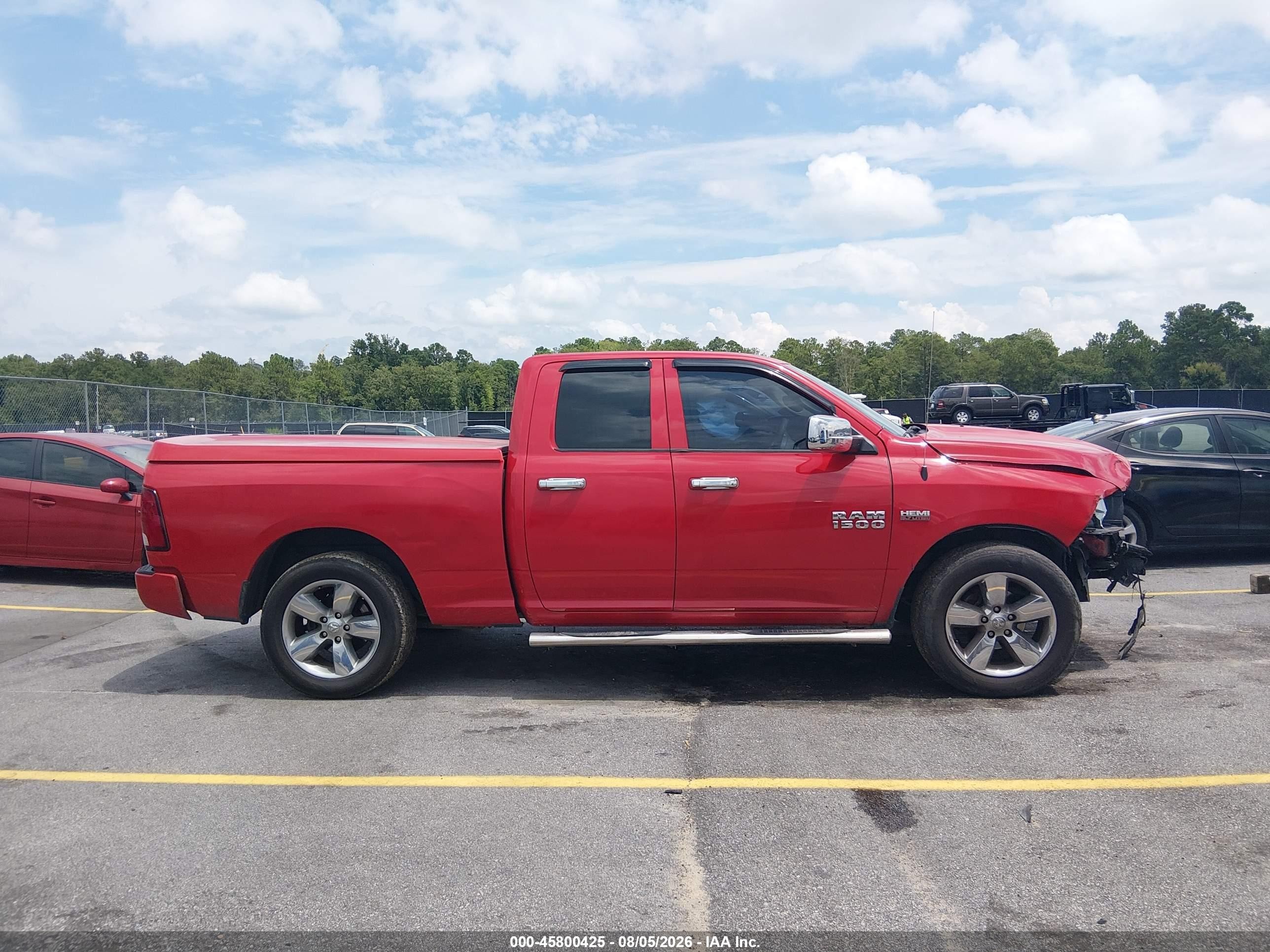 2014 Ram 1500 Express Красный vin: 1C6RR6FT2ES372167