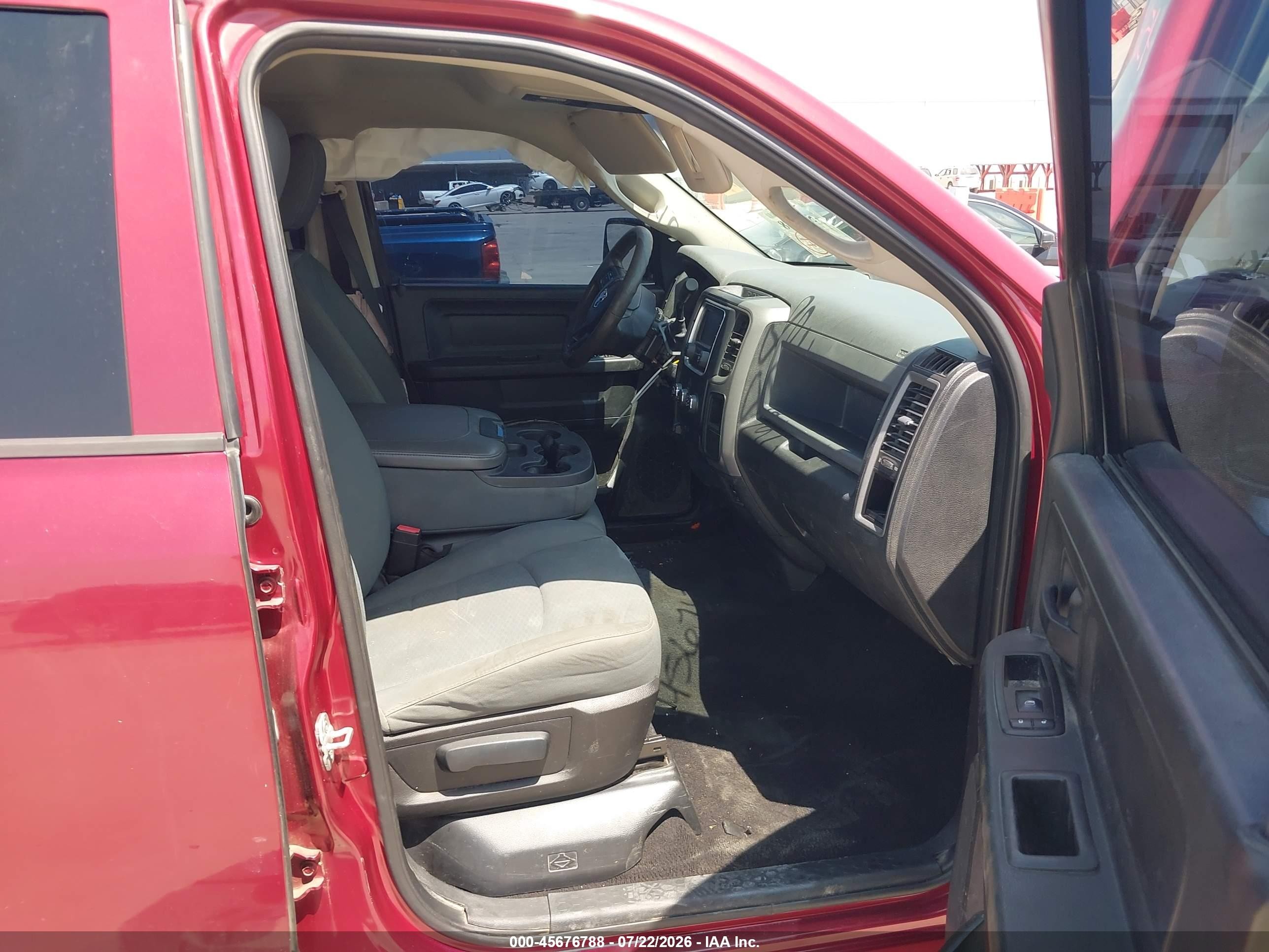 2014 Ram 1500 Express Burgundy vin: 1C6RR6FT3ES140788