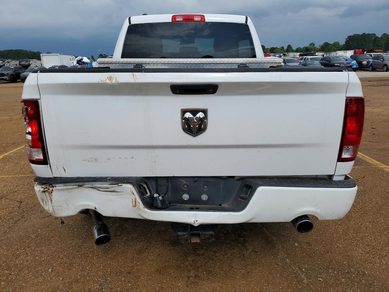 2014 Ram 1500 St White vin: 1C6RR6FT3ES160801