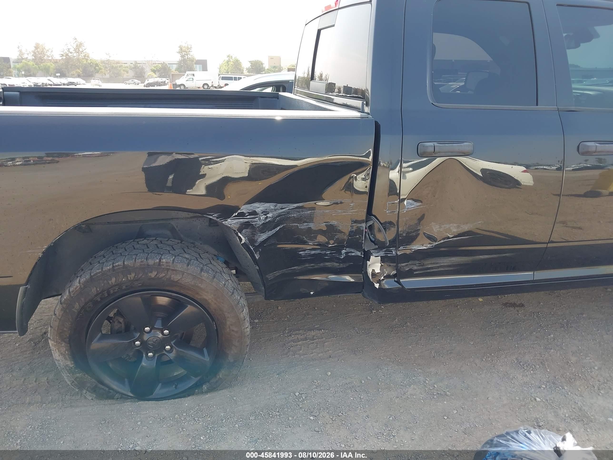 2015 Ram 1500 Express Черный vin: 1C6RR6FT3FS649720