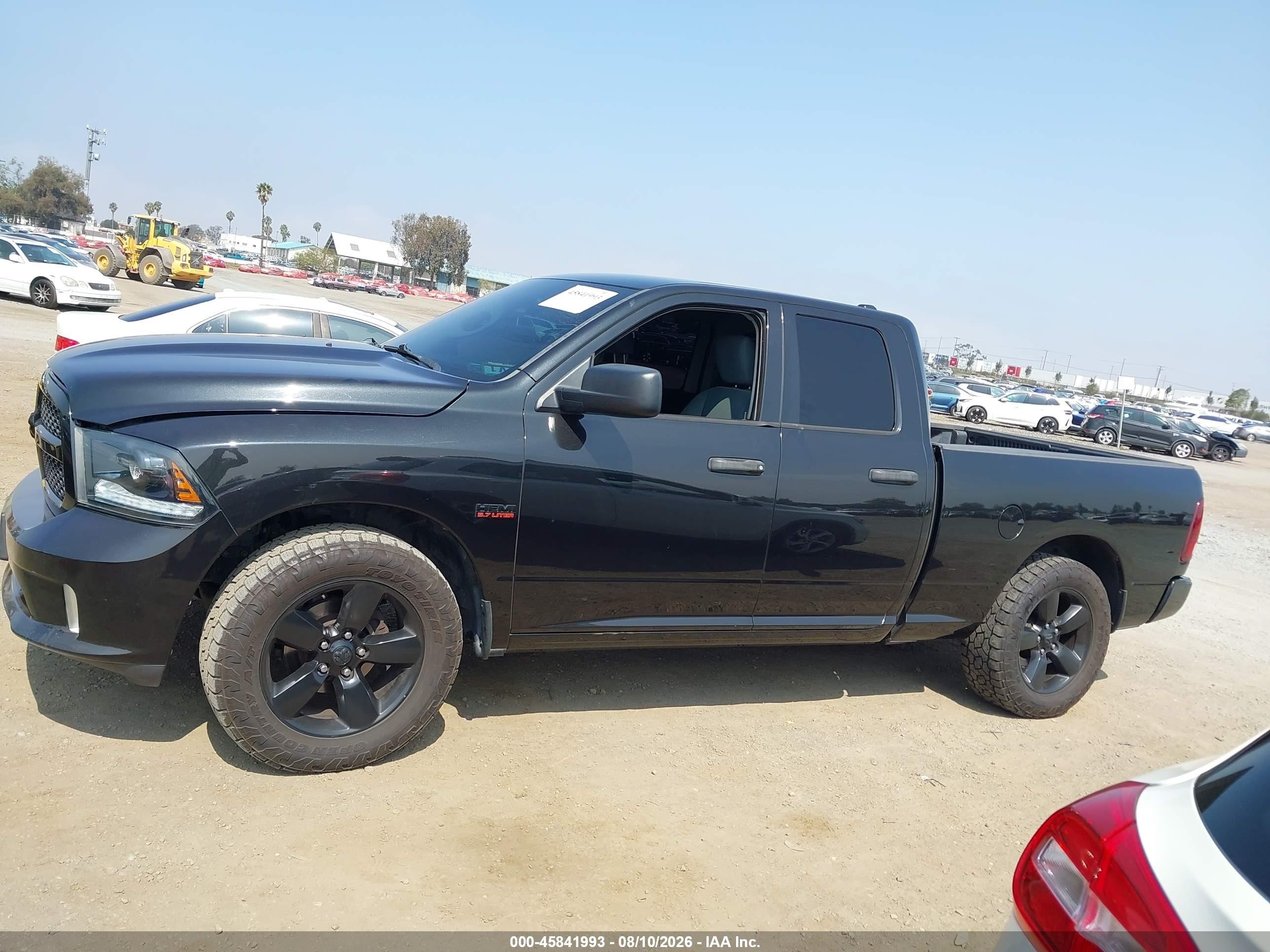 2015 Ram 1500 Express Черный vin: 1C6RR6FT3FS649720
