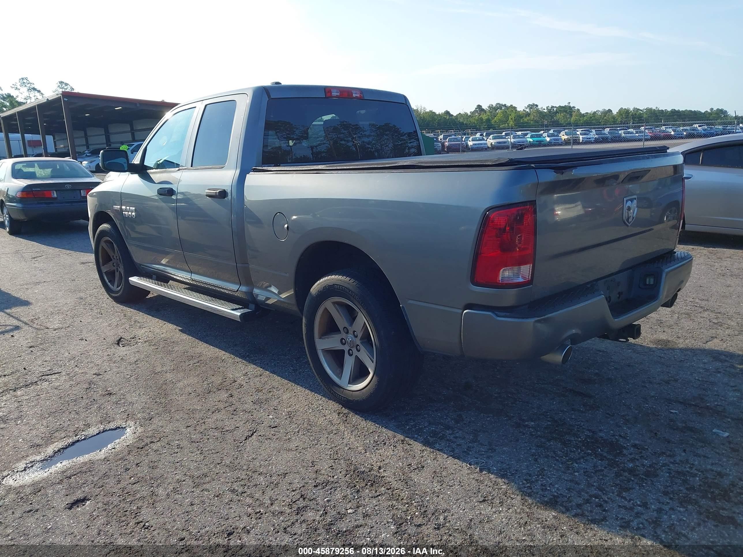 2013 Ram 1500 Express Gray vin: 1C6RR6FT4DS519281