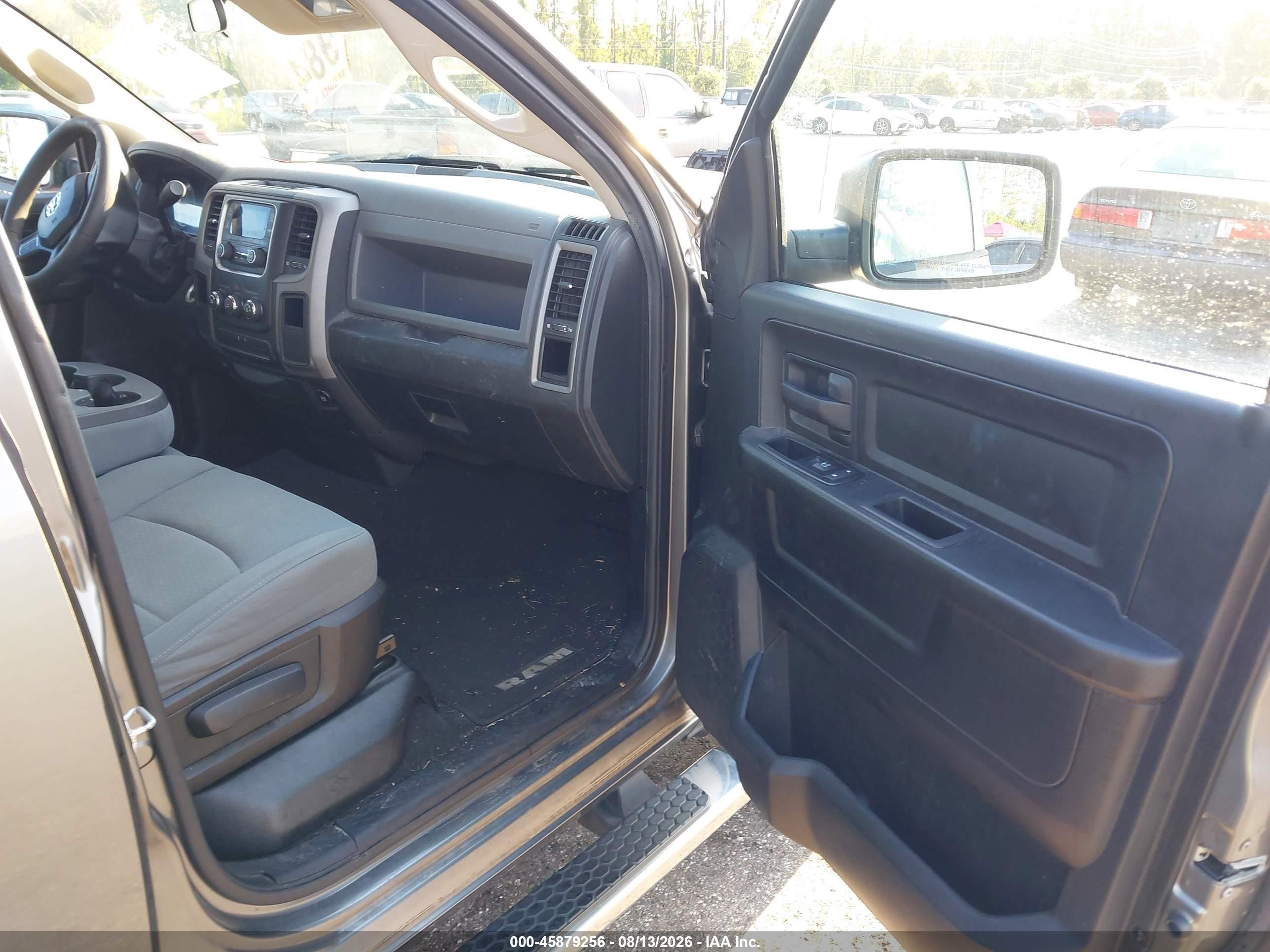 2013 Ram 1500 Express Gray vin: 1C6RR6FT4DS519281