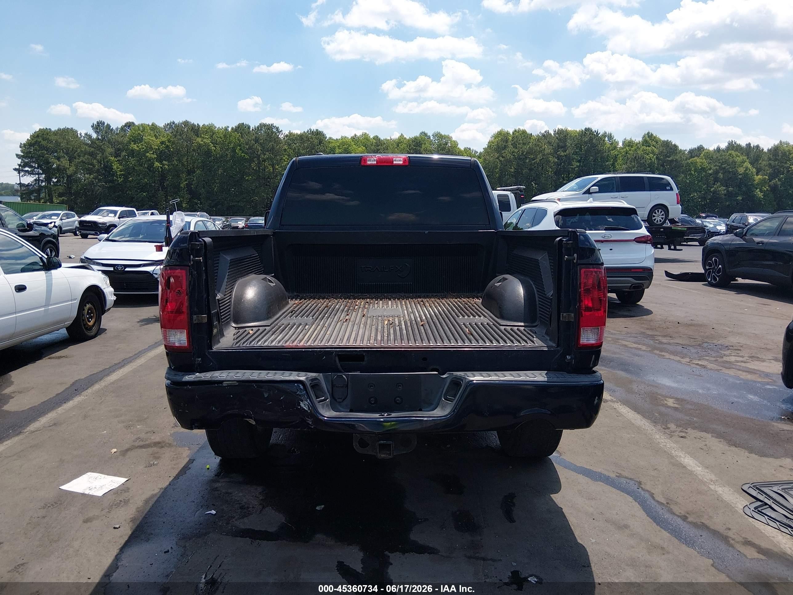 2014 Ram 1500 Express Blue vin: 1C6RR6FT4ES191023