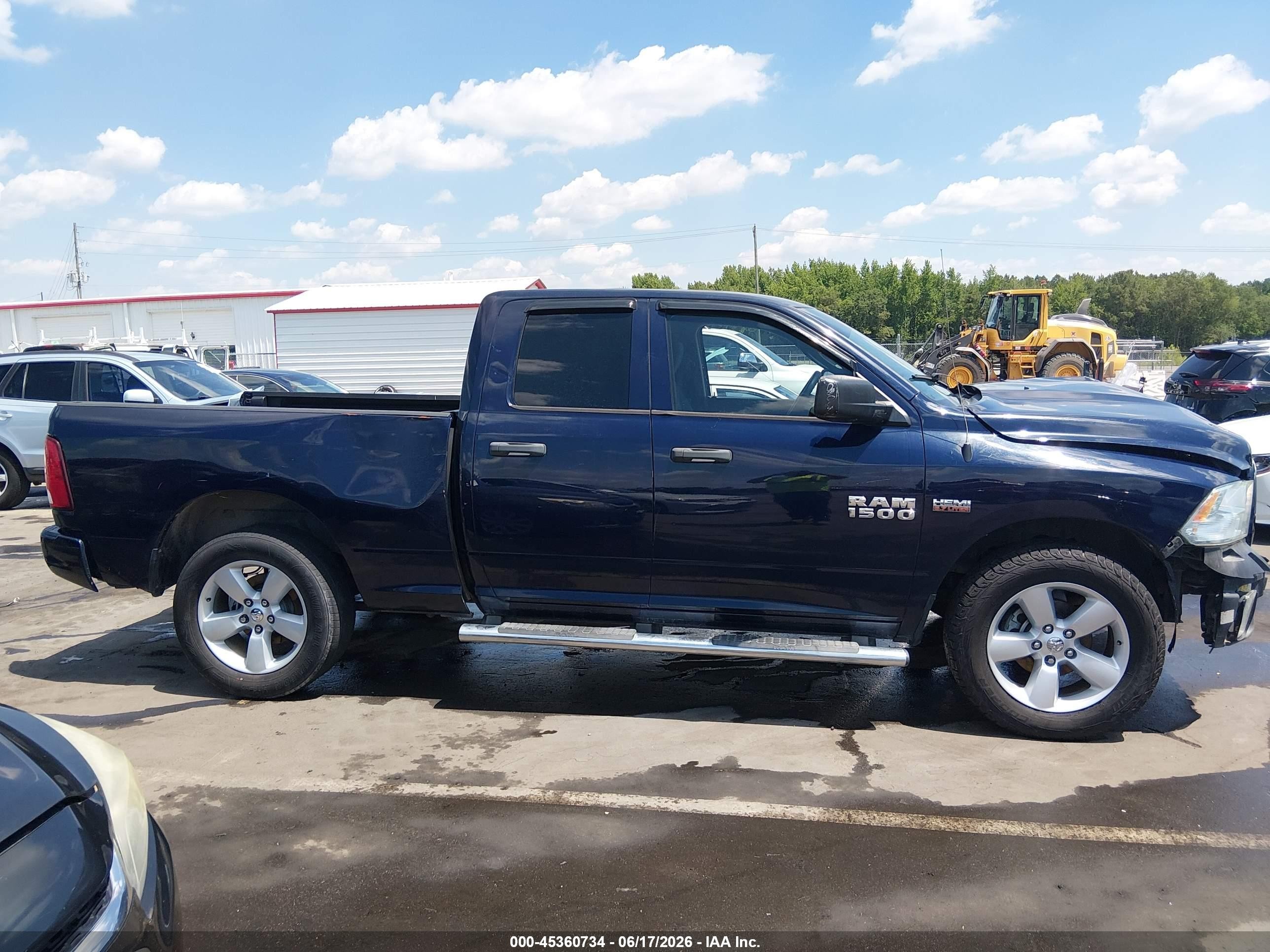 2014 Ram 1500 Express Blue vin: 1C6RR6FT4ES191023