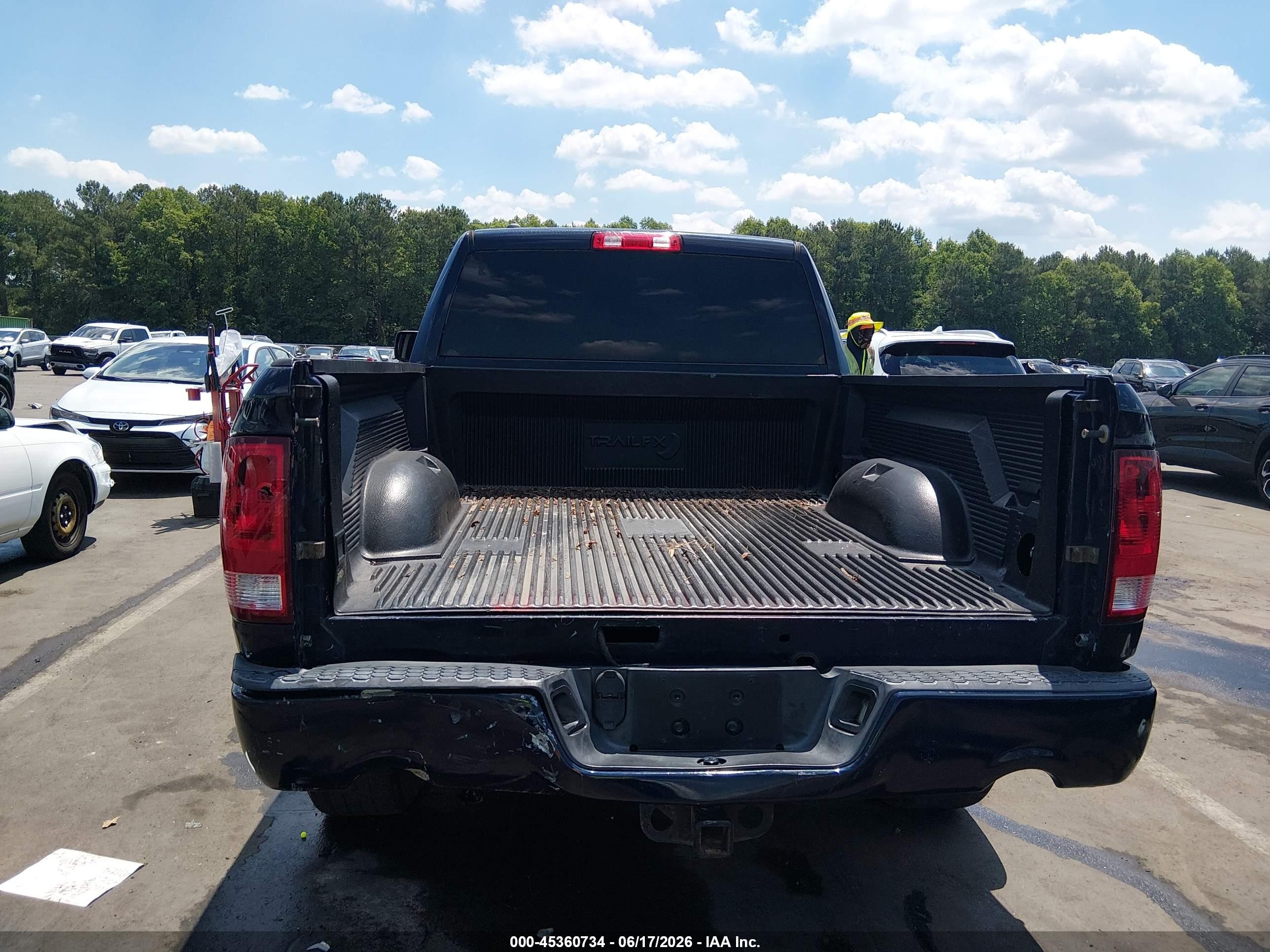 2014 Ram 1500 Express Blue vin: 1C6RR6FT4ES191023